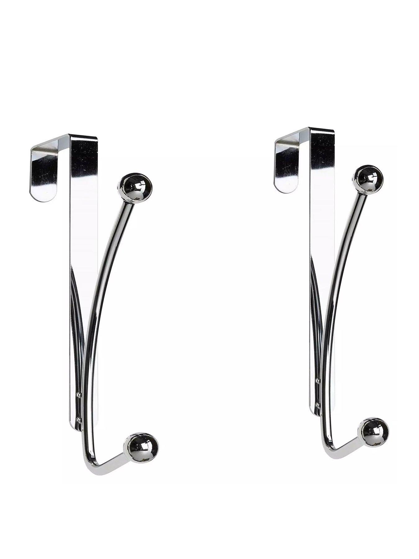 Croydex Set of 2 Over Door Hooks