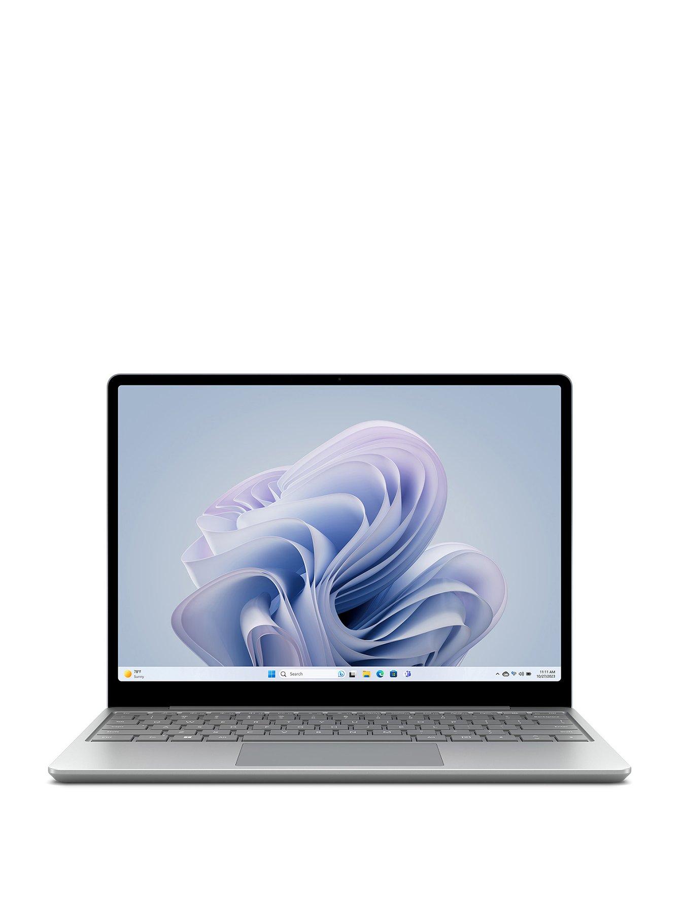 undefined Surface Laptop Go 3, 12.4in PixelSense Touchscreen, Intel Core i5, 16GB RAM, 256GB SSD - Platinum