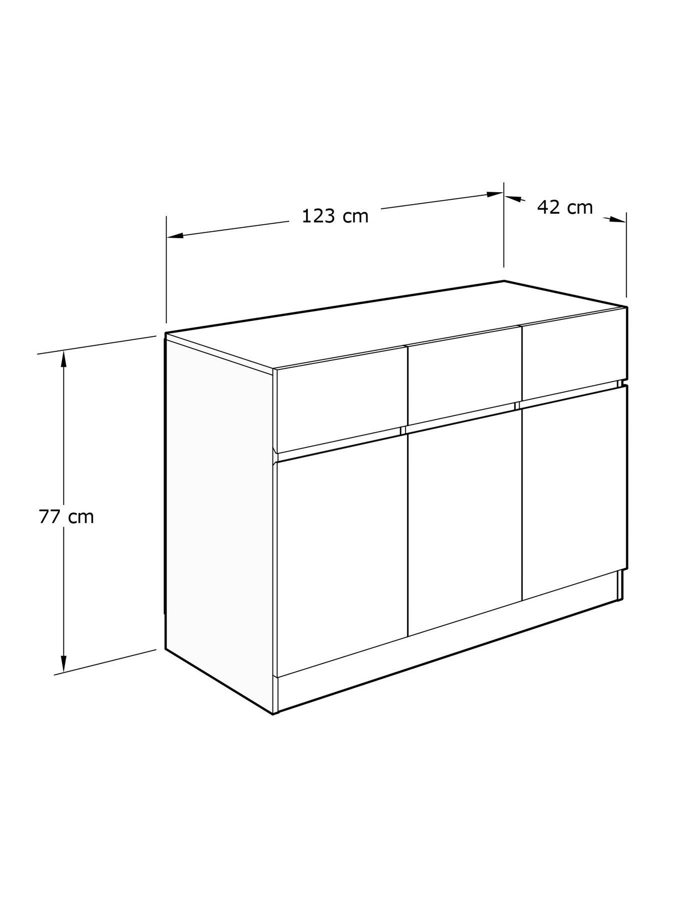 Image 7 of 7 of GFW Catania Large Sideboard