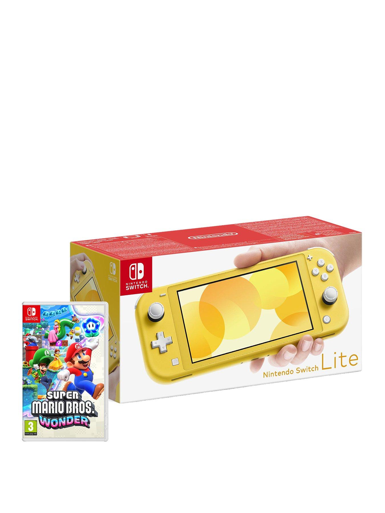 nintendo-switch-lite-yellow-console-with-mario-wonder