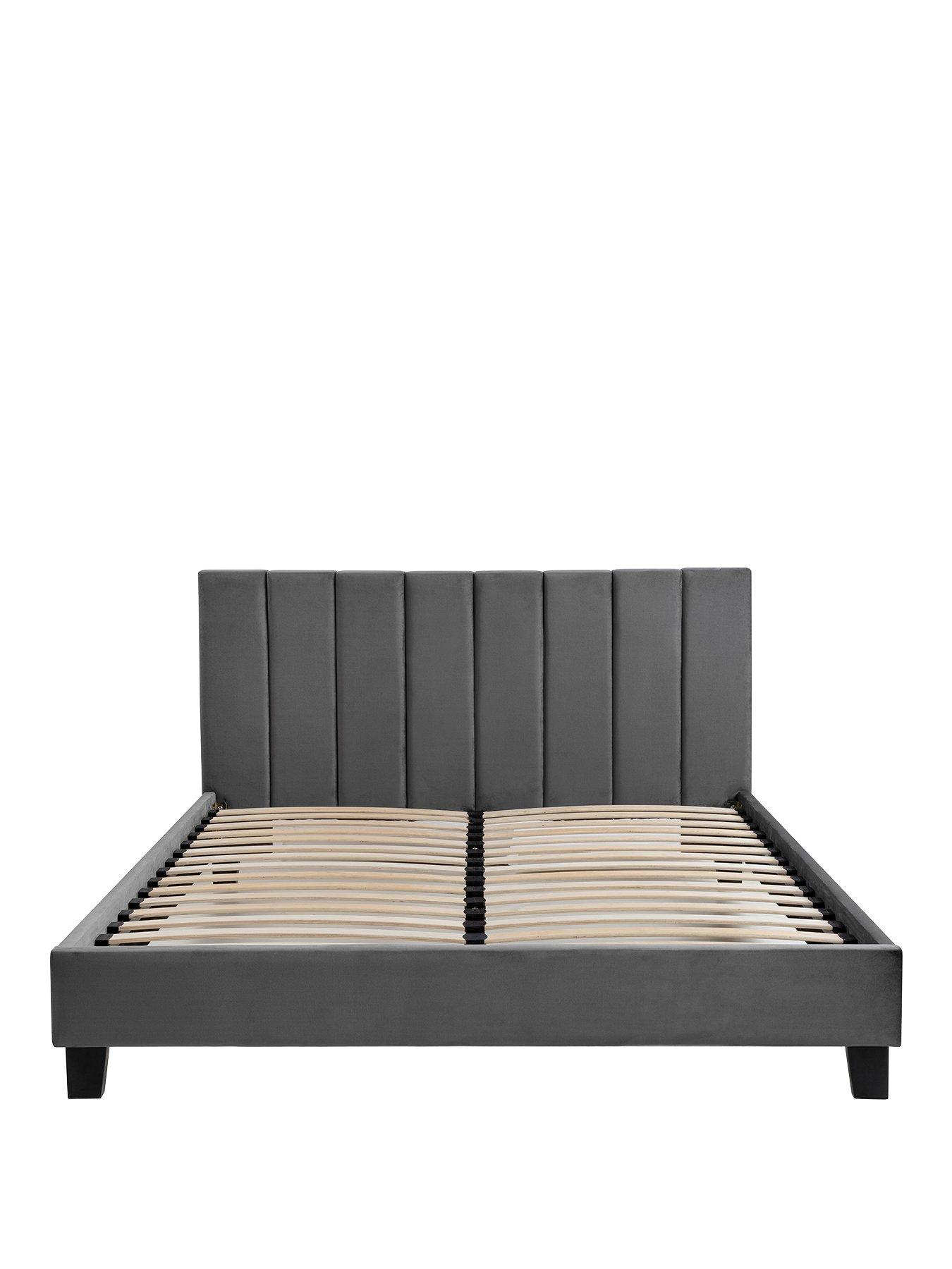 Image 2 of 6 of Julian Bowen Rosa Velvet Bed Frame