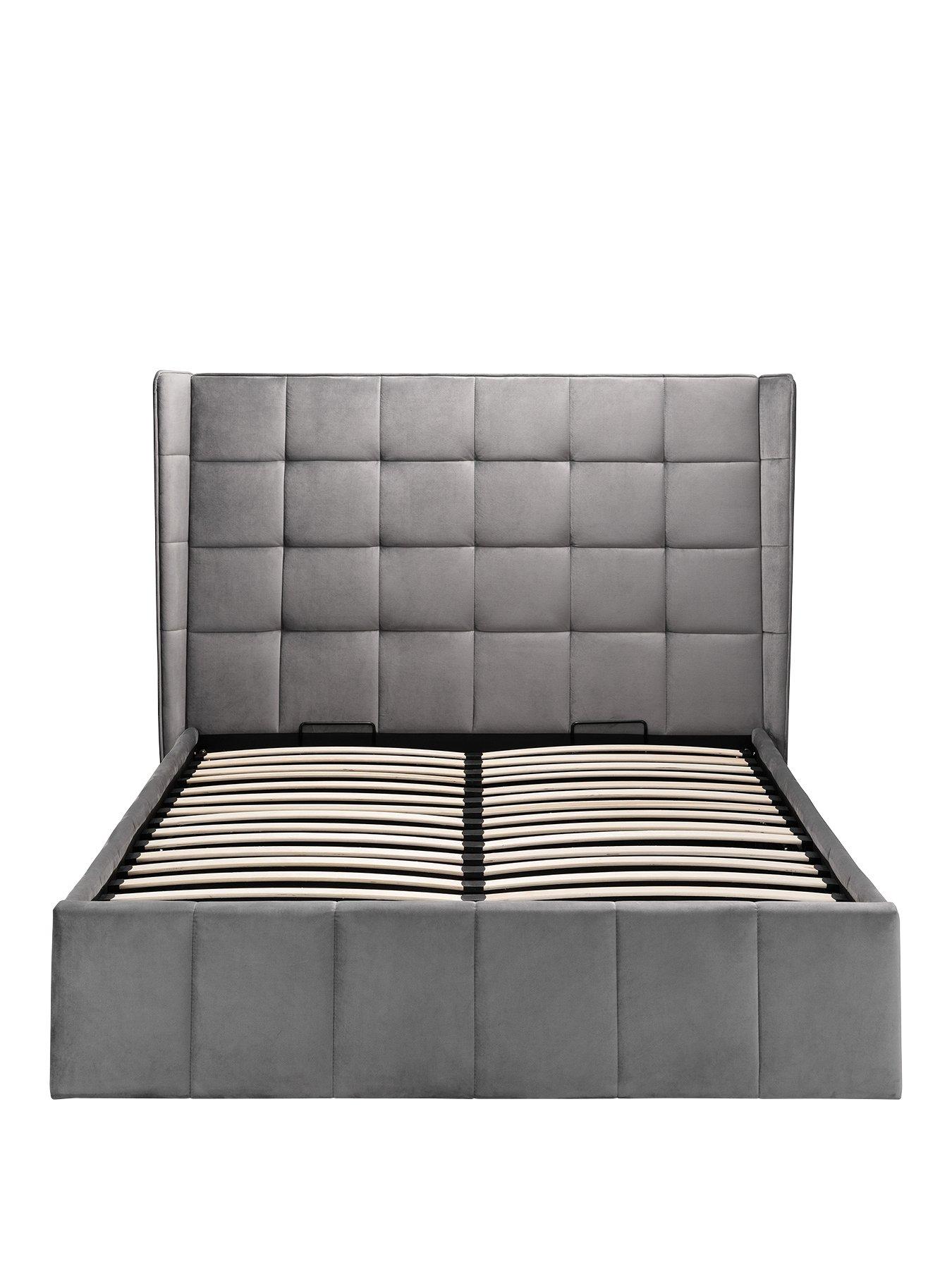 Julian Bowen Gatsby King Storage Ottoman Bed | Very.co.uk