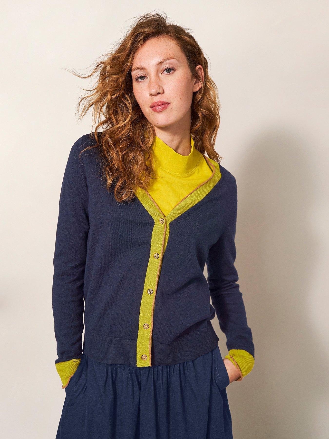 White stuff navy cardigan hotsell