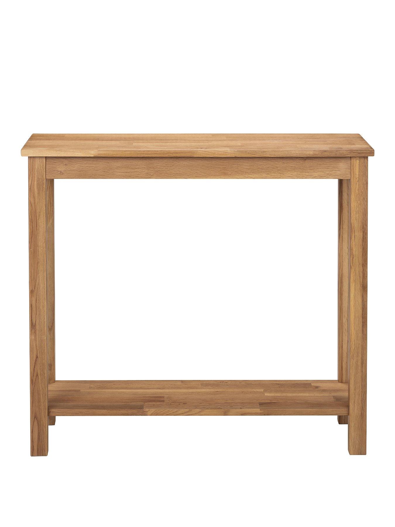 Image 2 of 6 of Julian Bowen Coxmoor Solid Oak&nbsp;Console Table