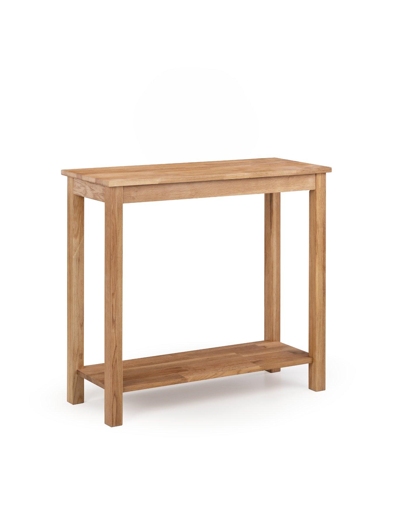 Image 3 of 6 of Julian Bowen Coxmoor Solid Oak&nbsp;Console Table