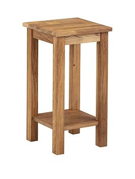 Product photograph of Julian Bowen Coxmoor Tall Narrow Side Table from very.co.uk