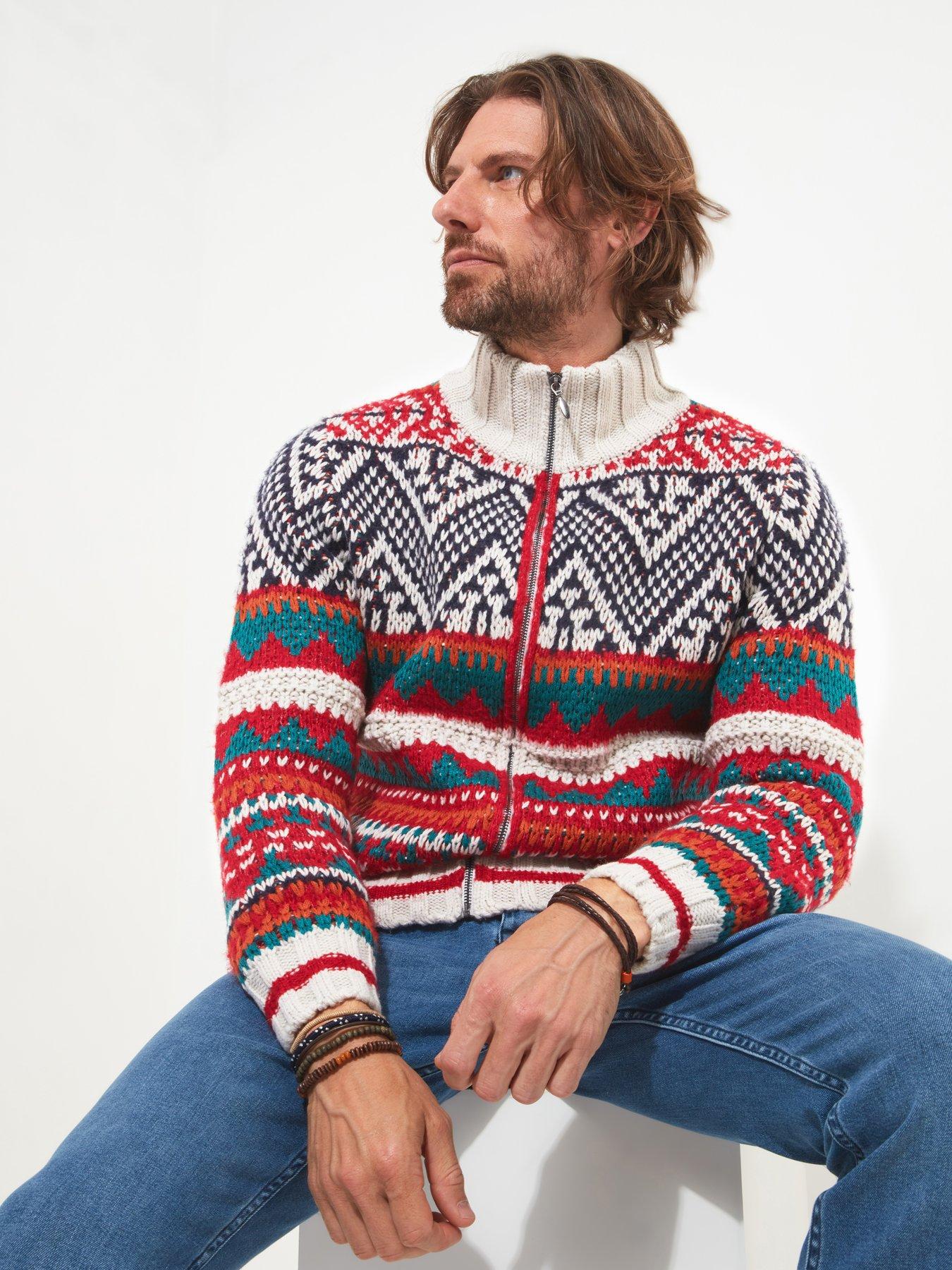 Joe Browns Ready For The Slopes Knit Cardigan - Multi | very.co.uk