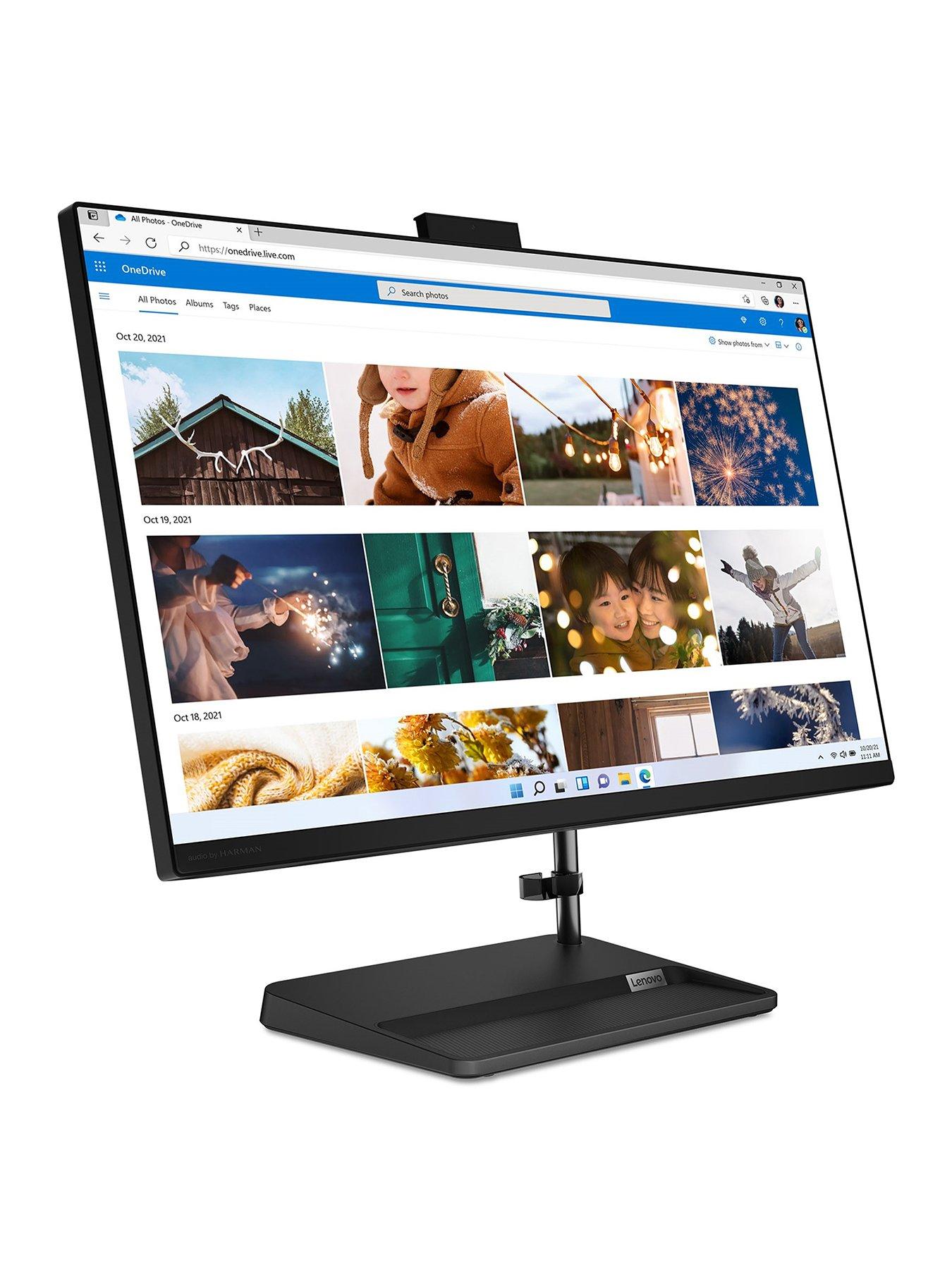 Lenovo IdeaCentre AiO 3 All-in-One Desktop PC - 27in FHD, Intel Core i5,  16GB RAM, 1TB SSD | Very.co.uk