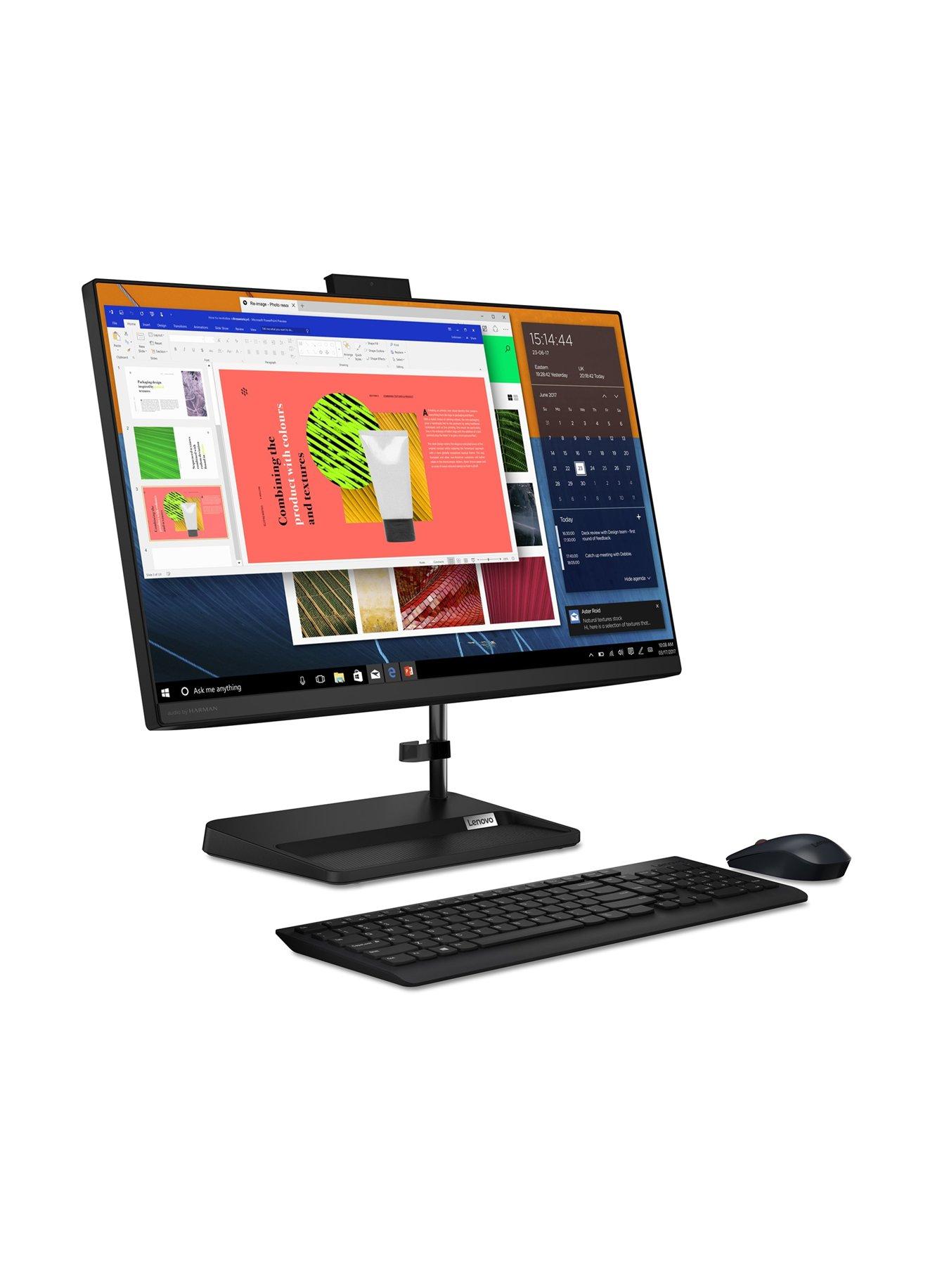 Lenovo IdeaCentre AiO 3 All-in One Desktop - 23.8in FHD, AMD Ryzen 3, 8GB  RAM, 512GB SSD | Very.co.uk