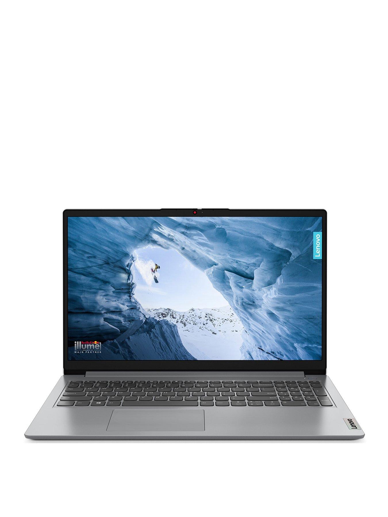 IdeaPad 1 Laptop - 15.6in FHD, Intel Celeron N4020, 4GB RAM, 128GB SSD -  Cloud Grey