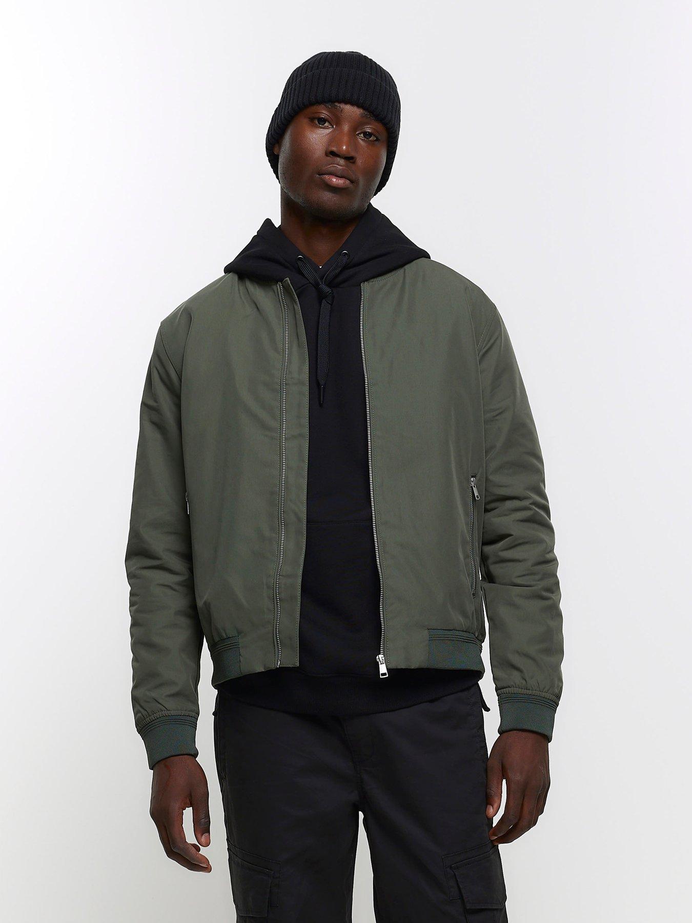 Men's cotton bomber jackets on sale uk