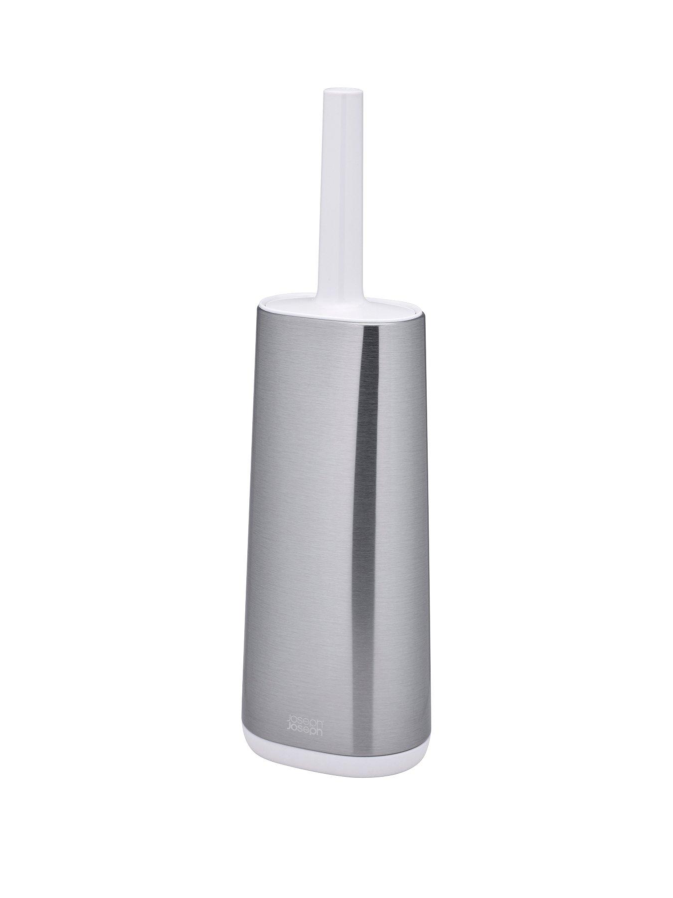 Product photograph of Joseph Joseph Flex Steel Toilet Brush from very.co.uk