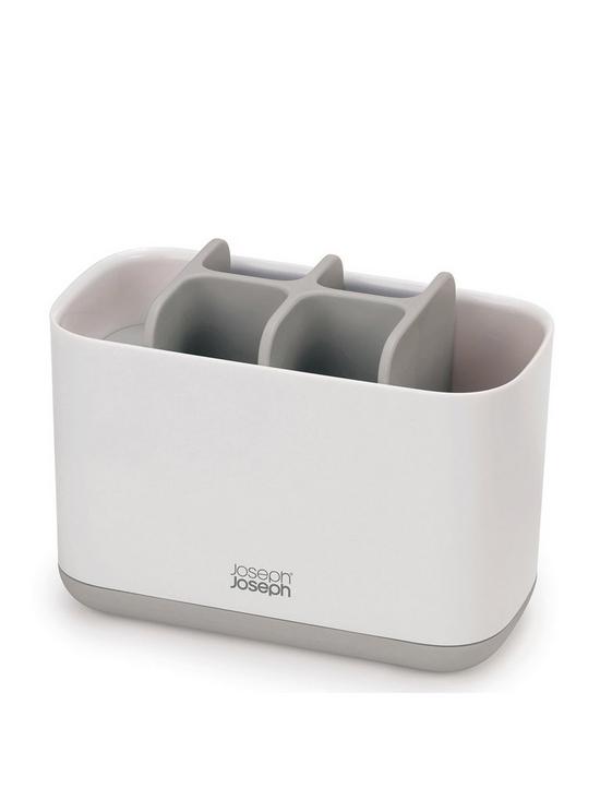 front image of joseph-joseph-easystore-large-toothbrush-caddy