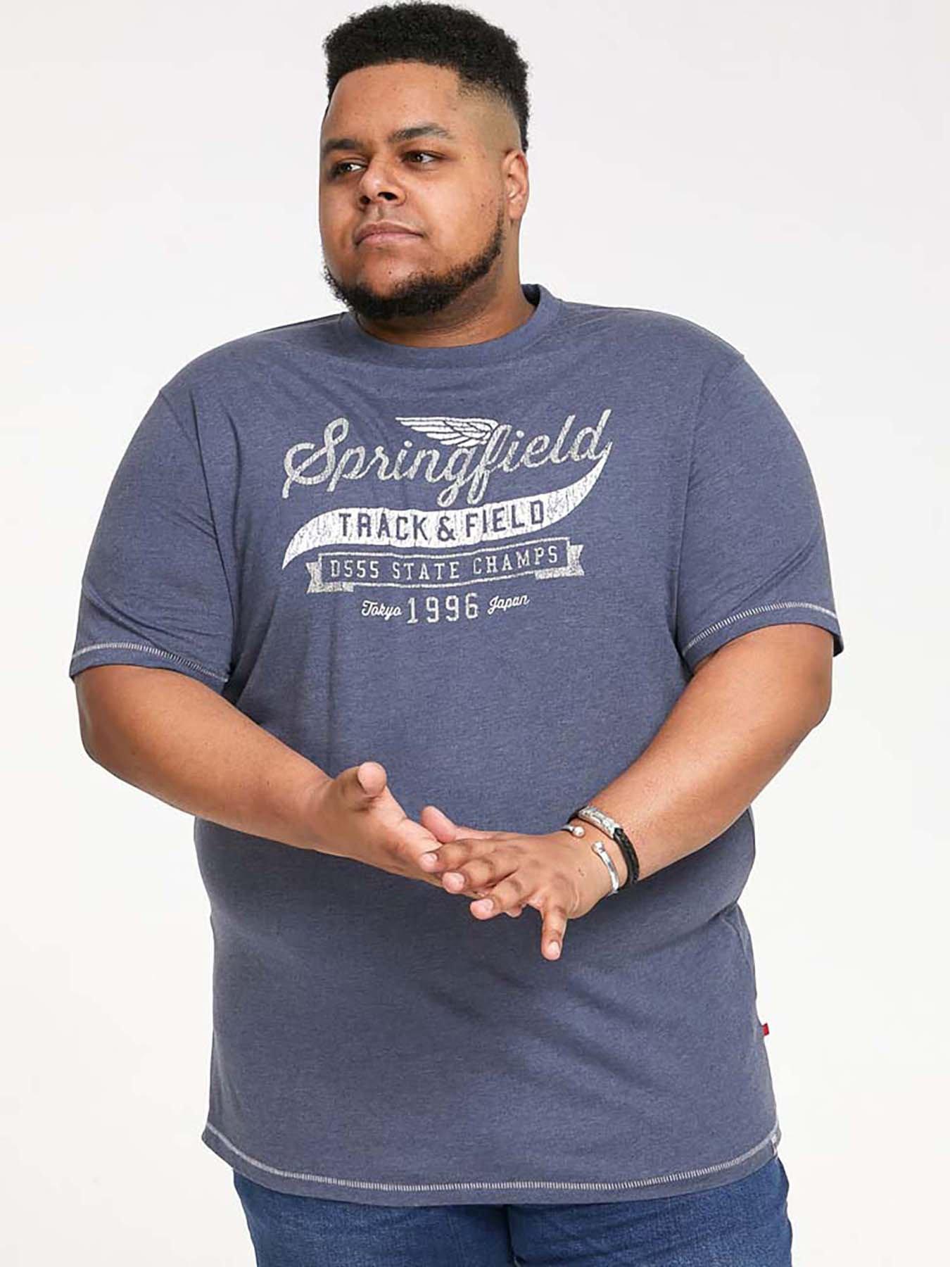 D555 Springfield Print T-Shirt