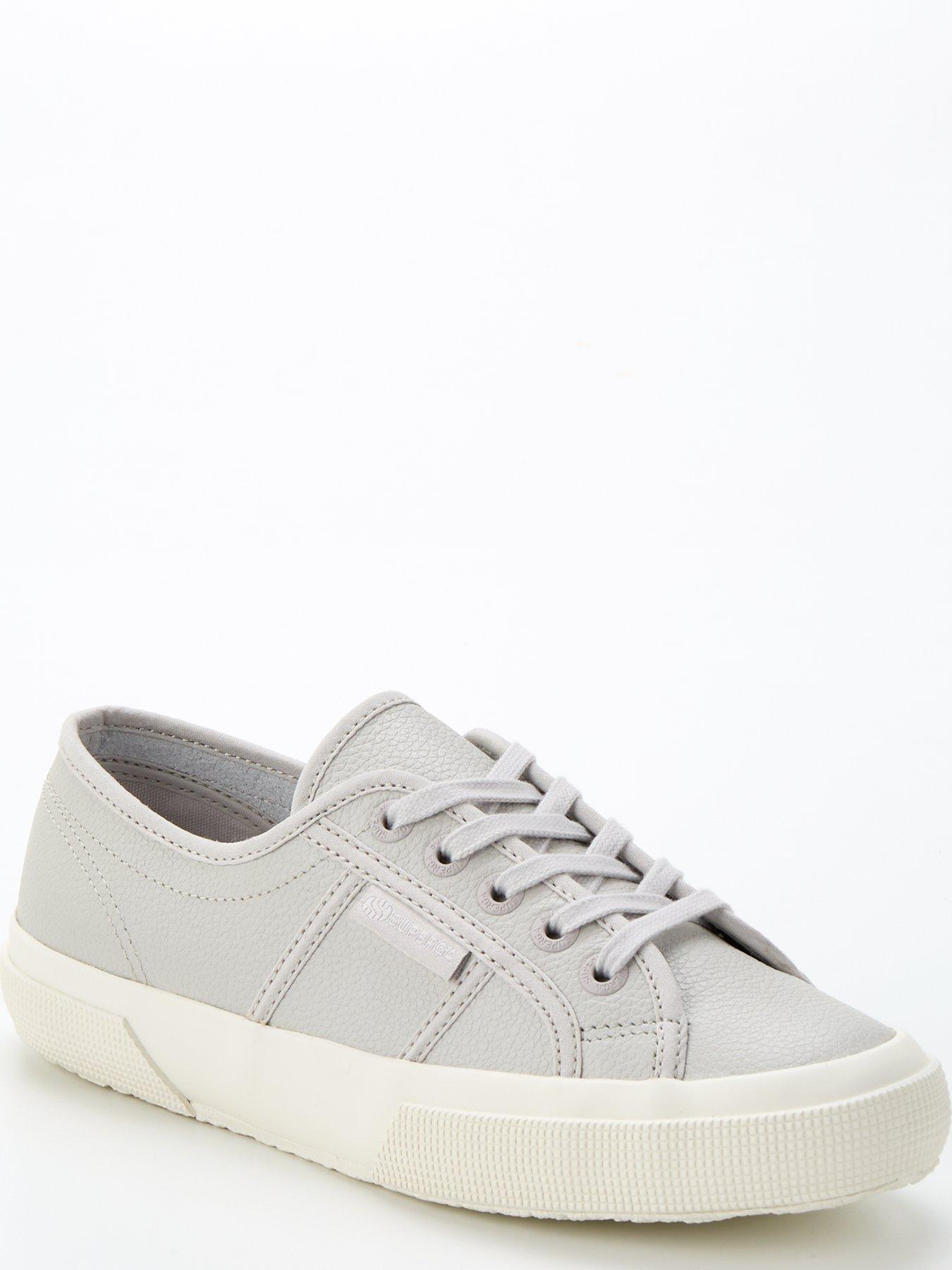 Grey silver cheap superga