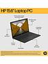  image of hp-15-fc0018na-laptop-156in-fhdnbspamd-ryzen-3-4gb-ram-128gb-ssd-with-microsoftnbsp365-personal-1-year-amp-norton-360-deluxe-3-device-1-year-included-black