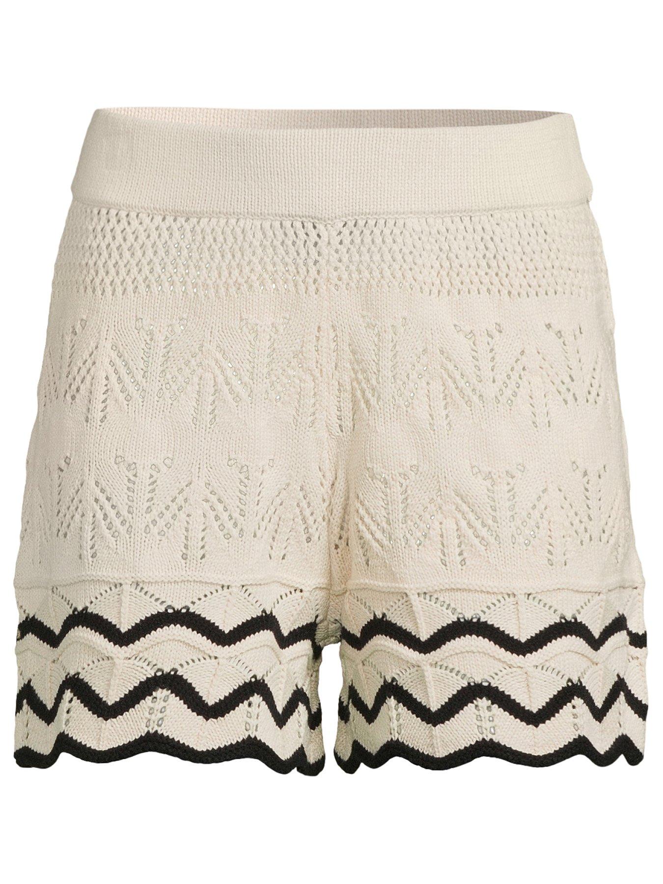 Crochet shorts uk sale