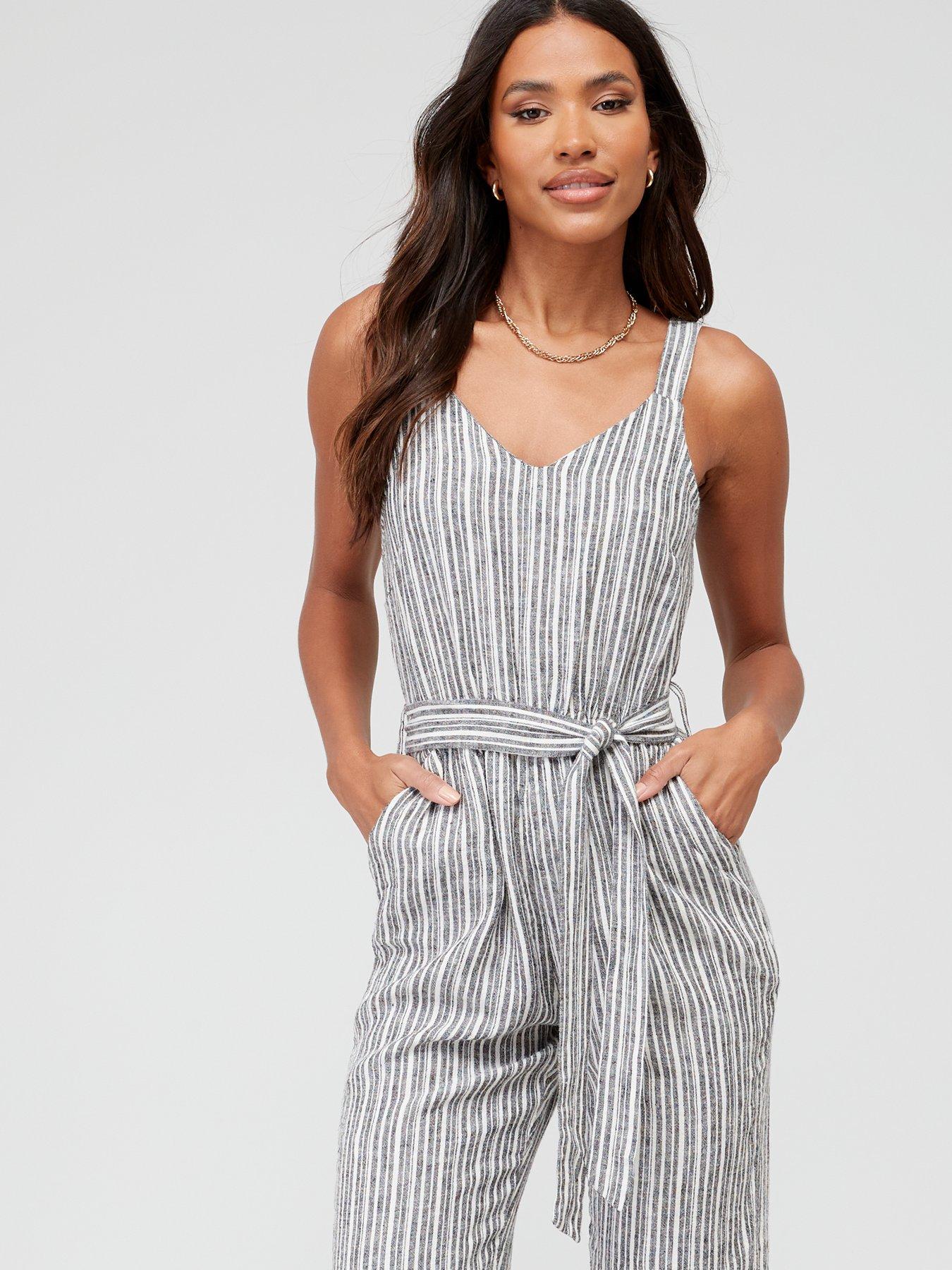 Next striped jumpsuit online