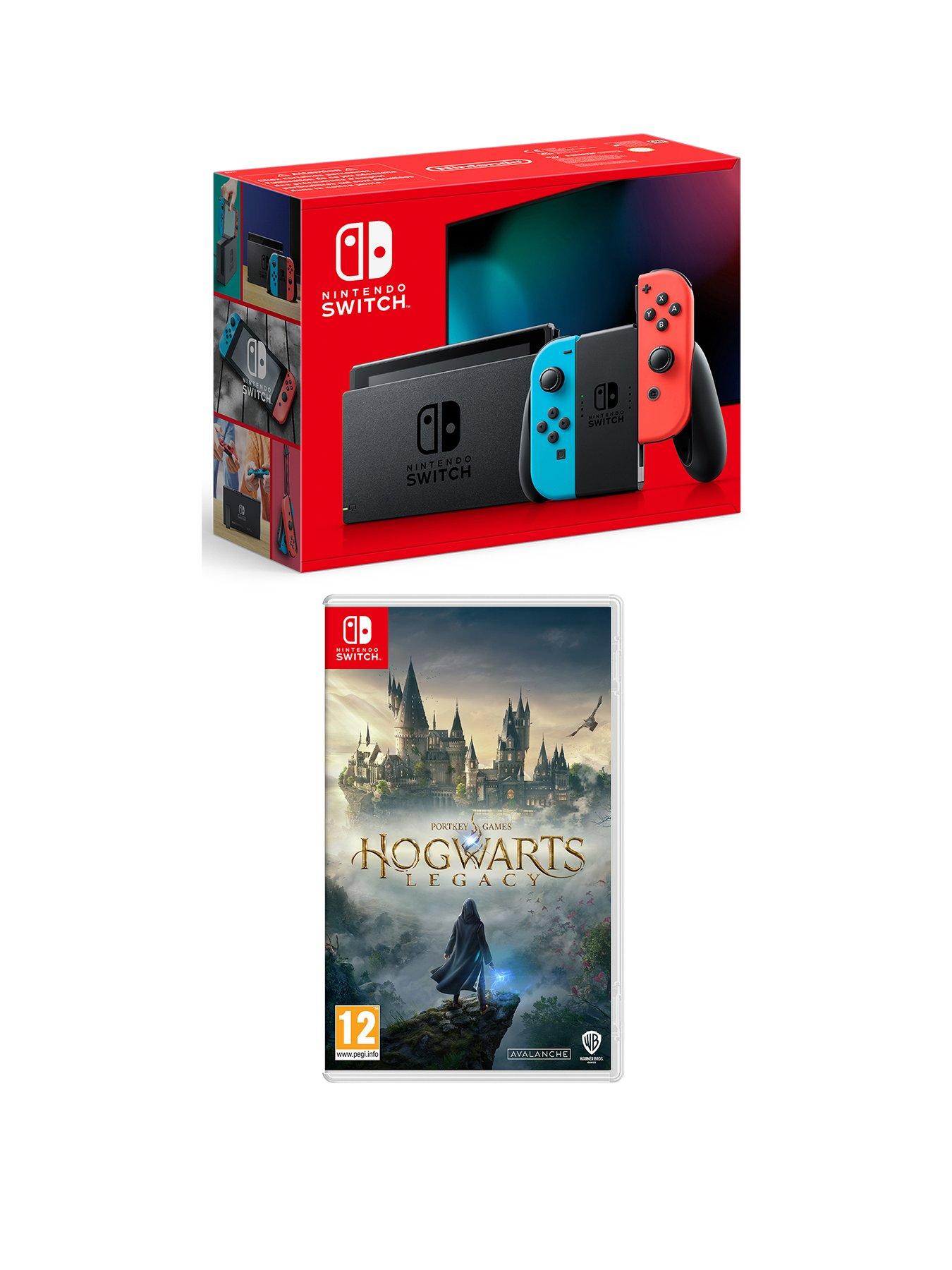 Nintendo Switch Neon Console with Super Mario 3D World +