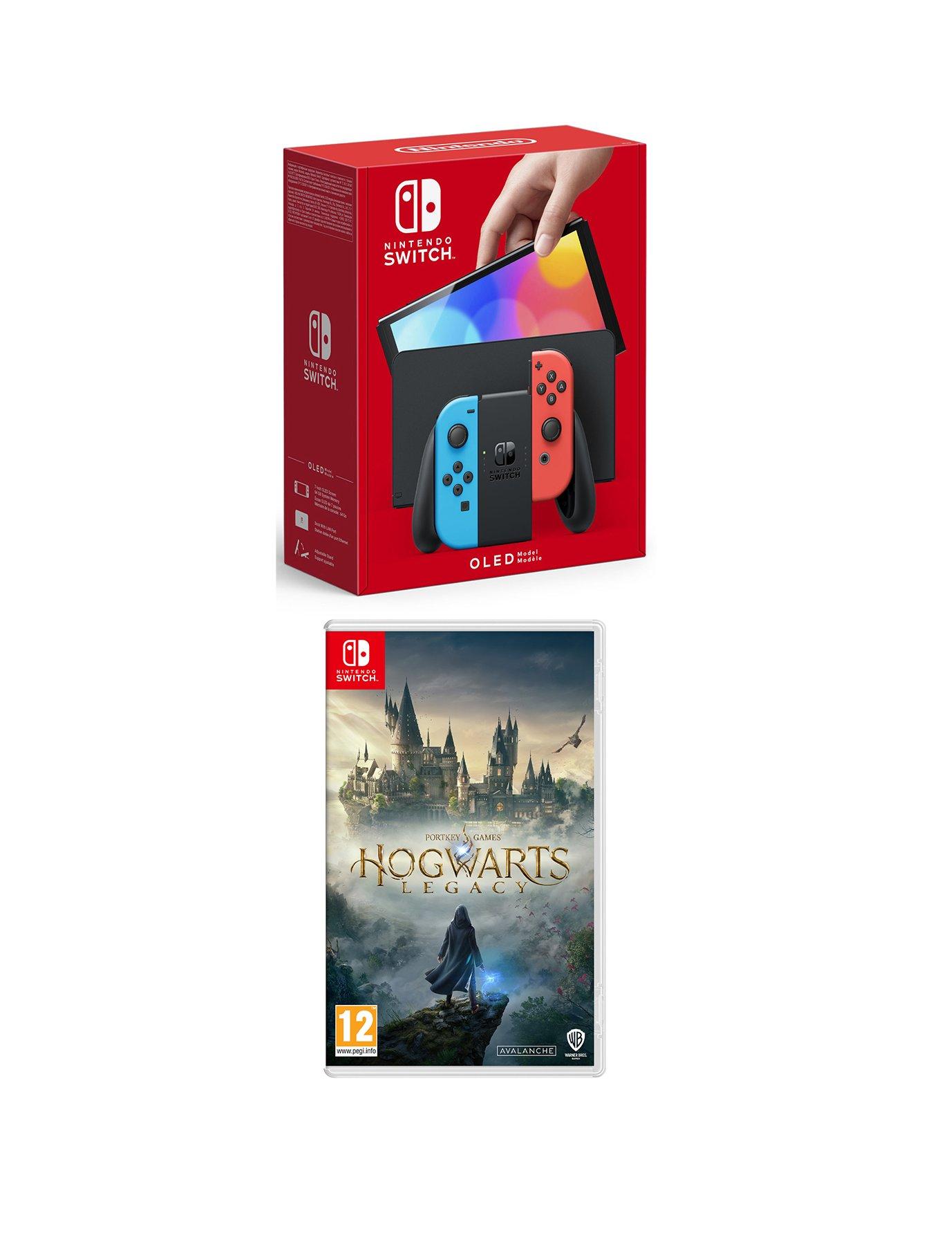 undefined Nintendo Switch HW (OLED Model) White &Hogwarts Legacy