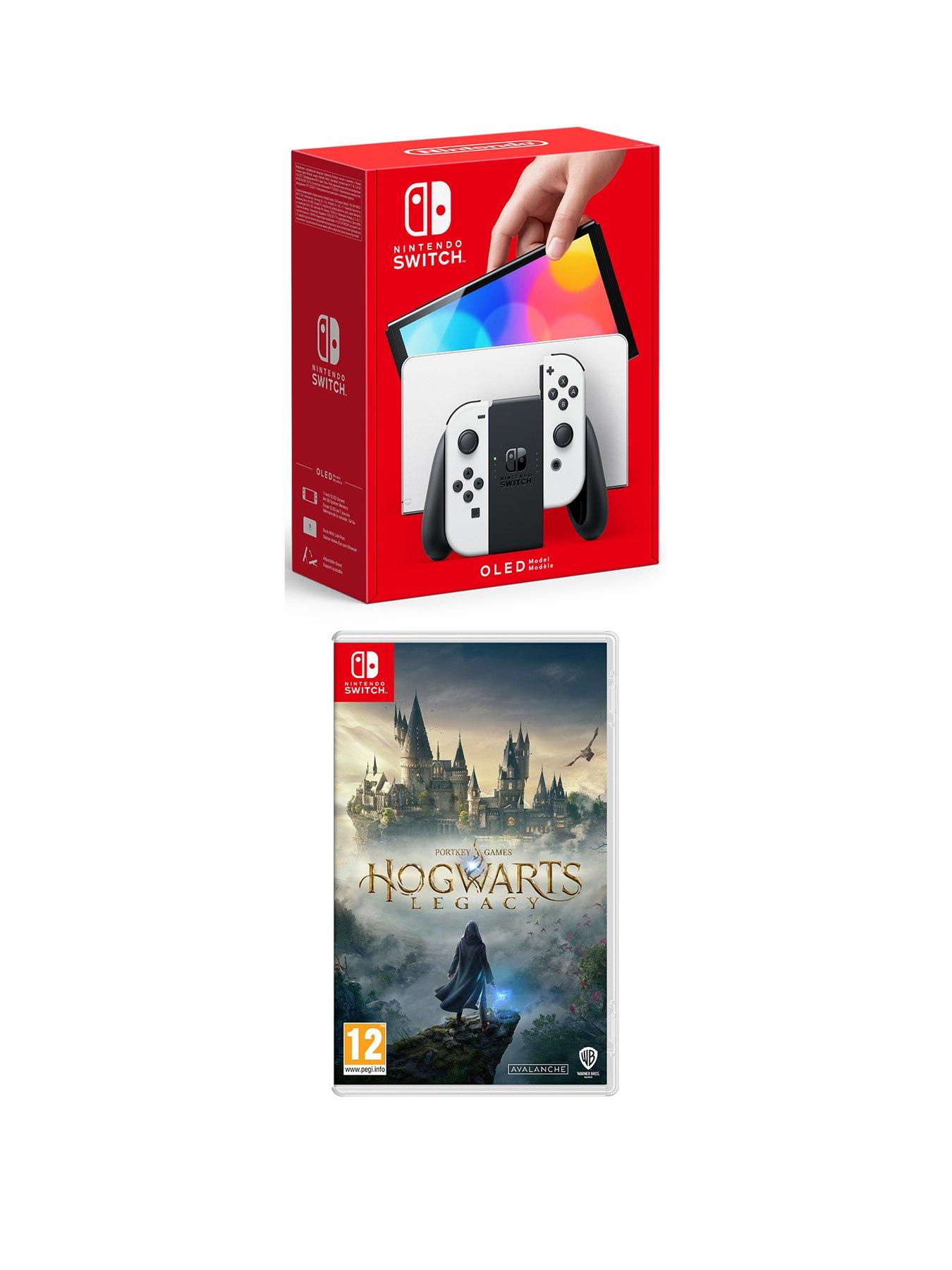 undefined Nintendo Switch HW (OLED Model) White &Hogwarts Legacy