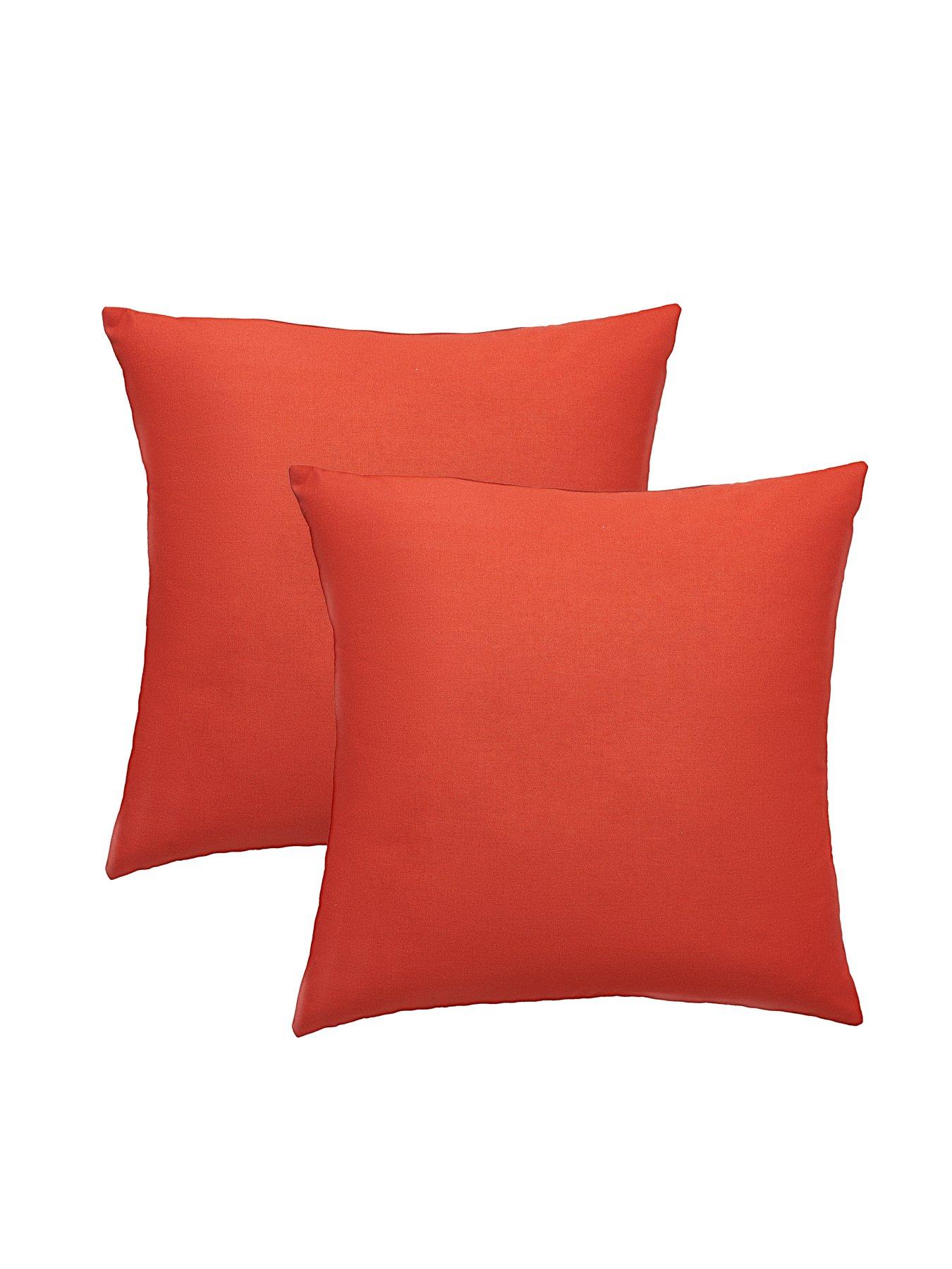 Product photograph of Cascade Home Basic Cushion Twin Pack from very.co.uk