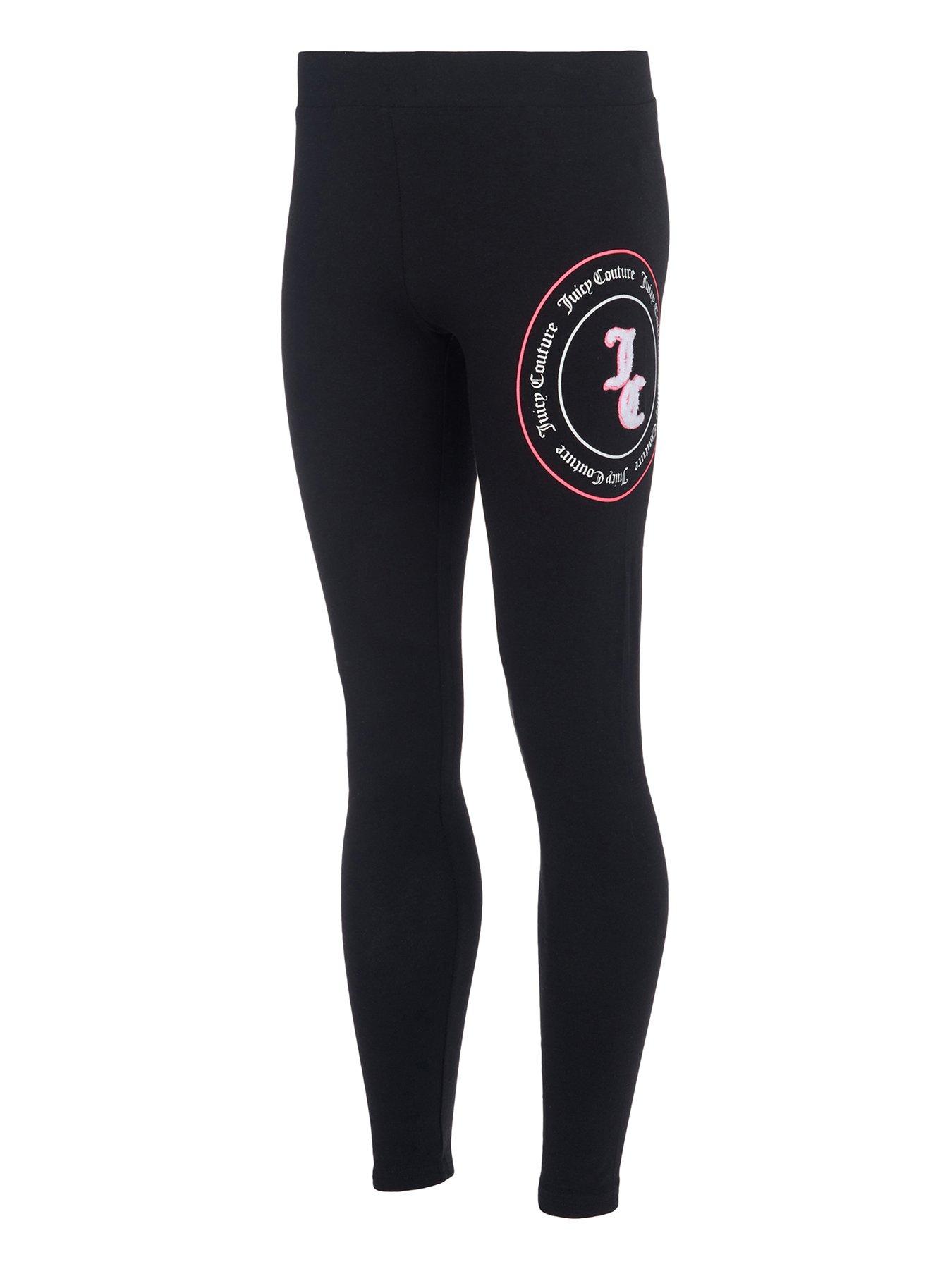 Girls Logo Leggings - Black