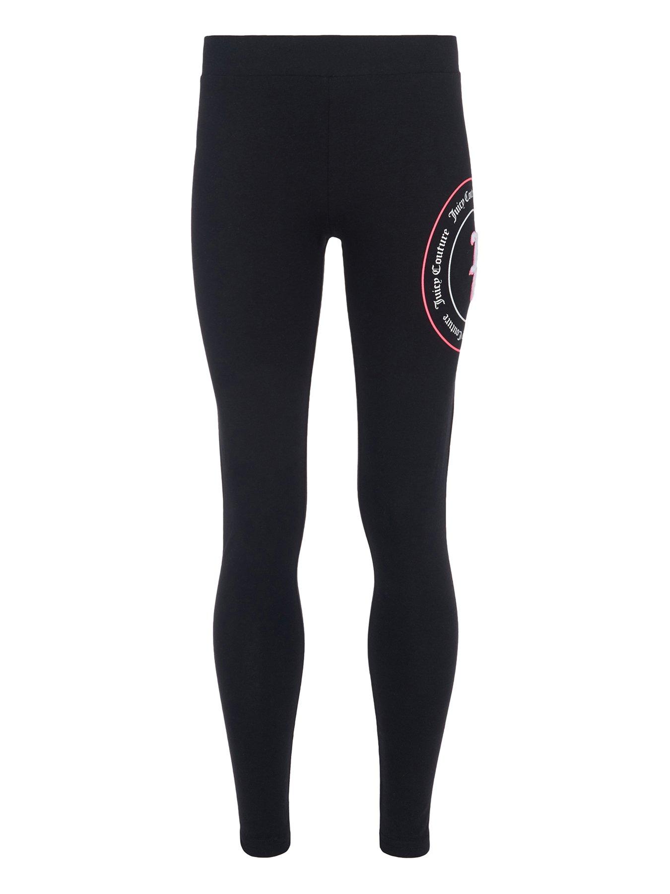 Girls Logo Leggings - Black