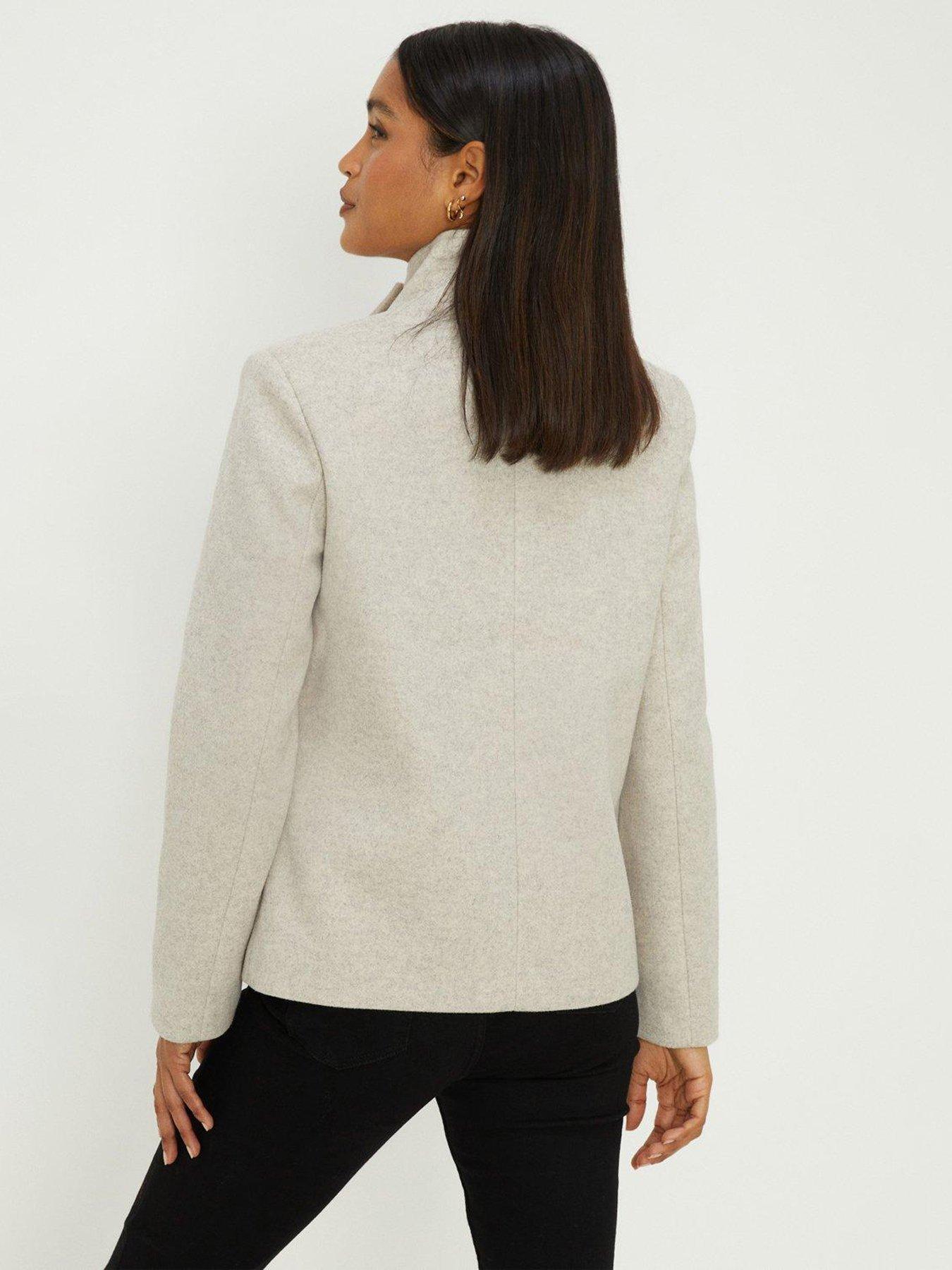 Dorothy shops perkins funnel neck coat