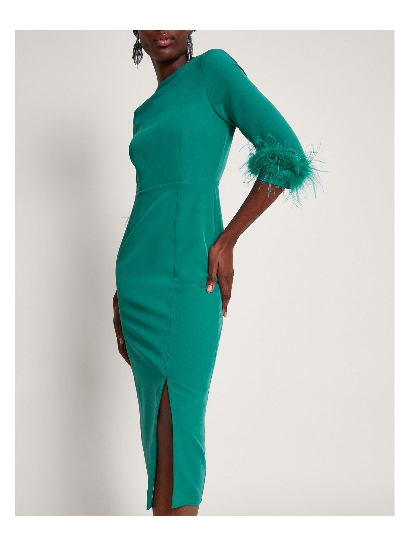 Monsoon feather dress deals