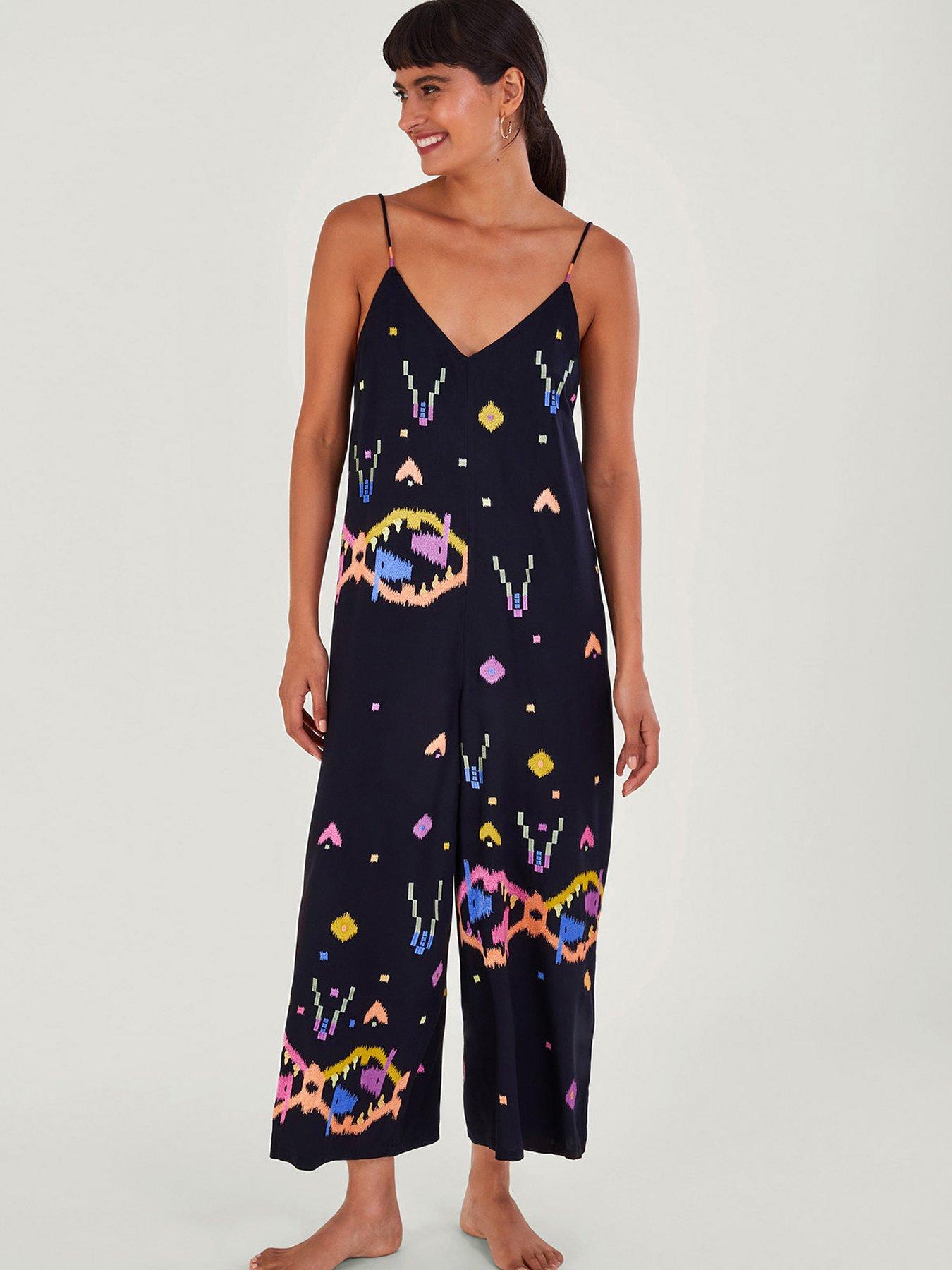 Jumpsuit embroidered cheap