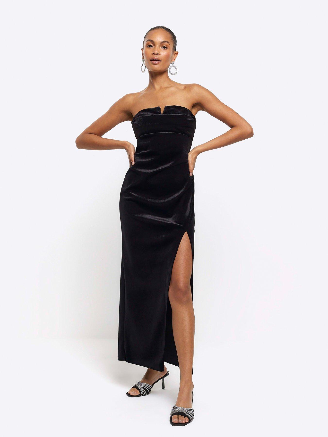 River island best sale black dress sale