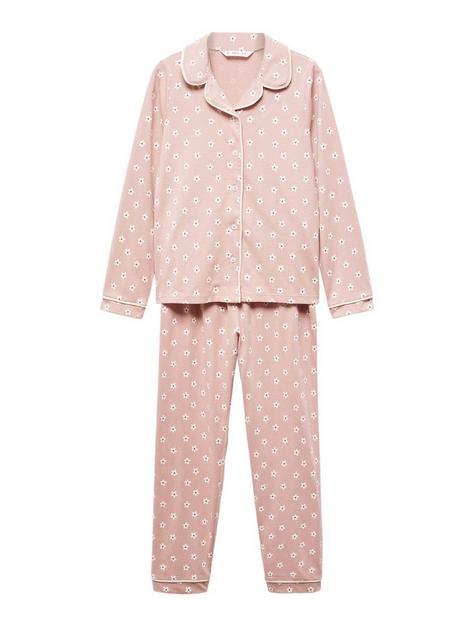 mango-girls-floral-pyjamas-pink
