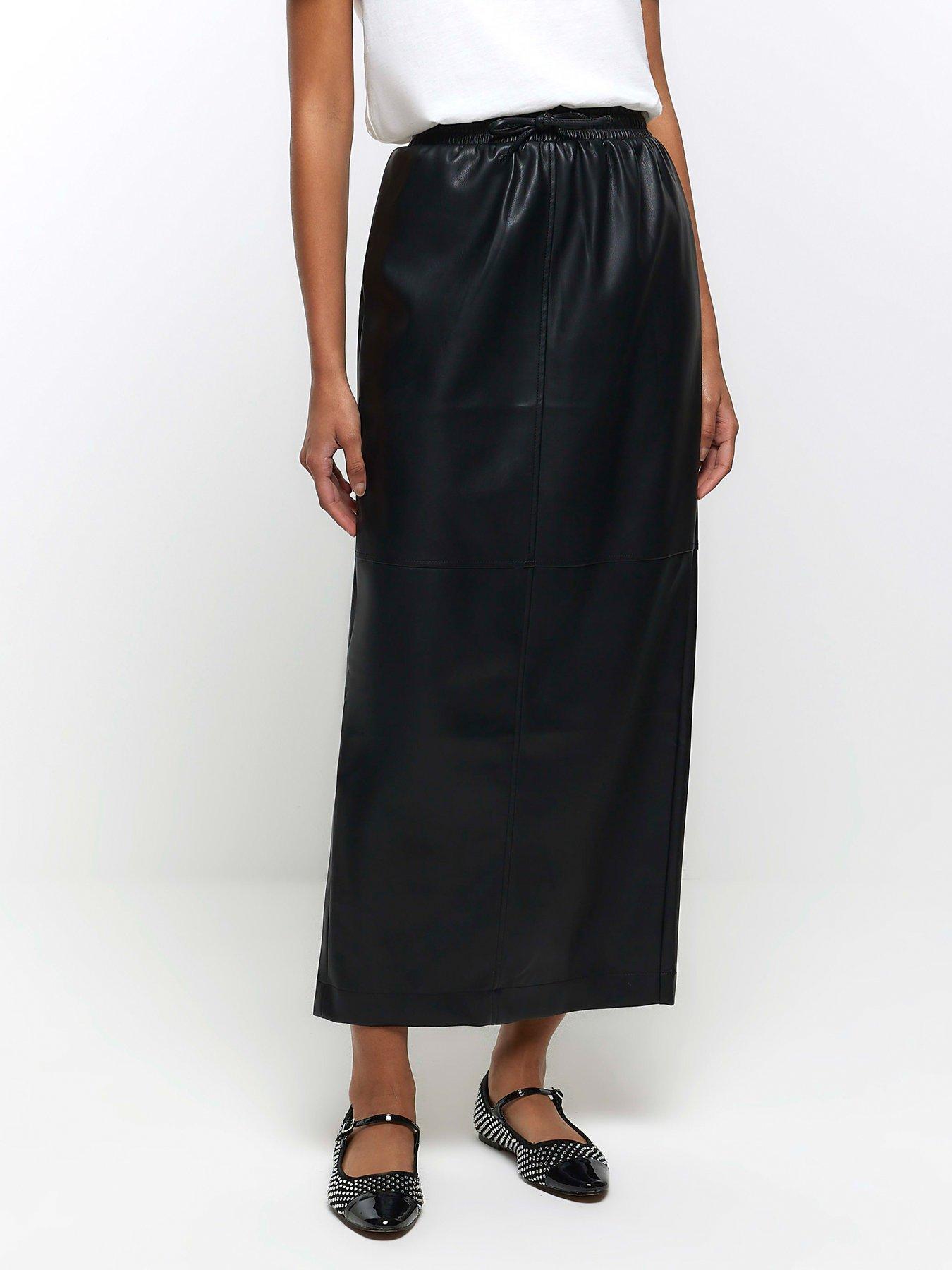 Black skirt hotsell river island