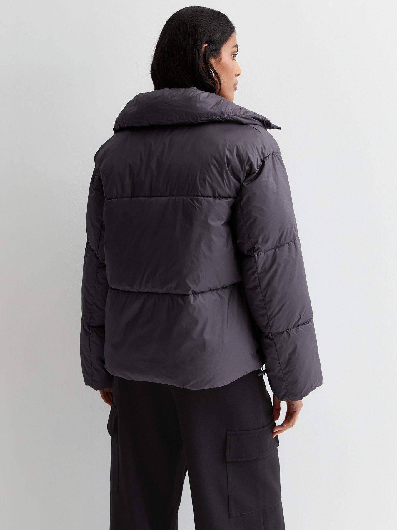 New look hotsell grey puffer