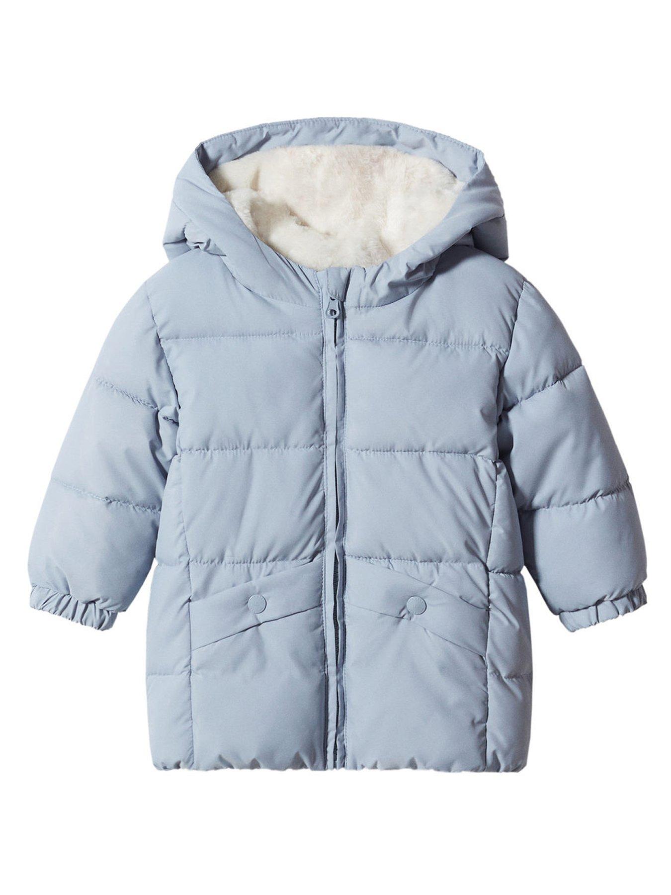 Girls light blue sales coat