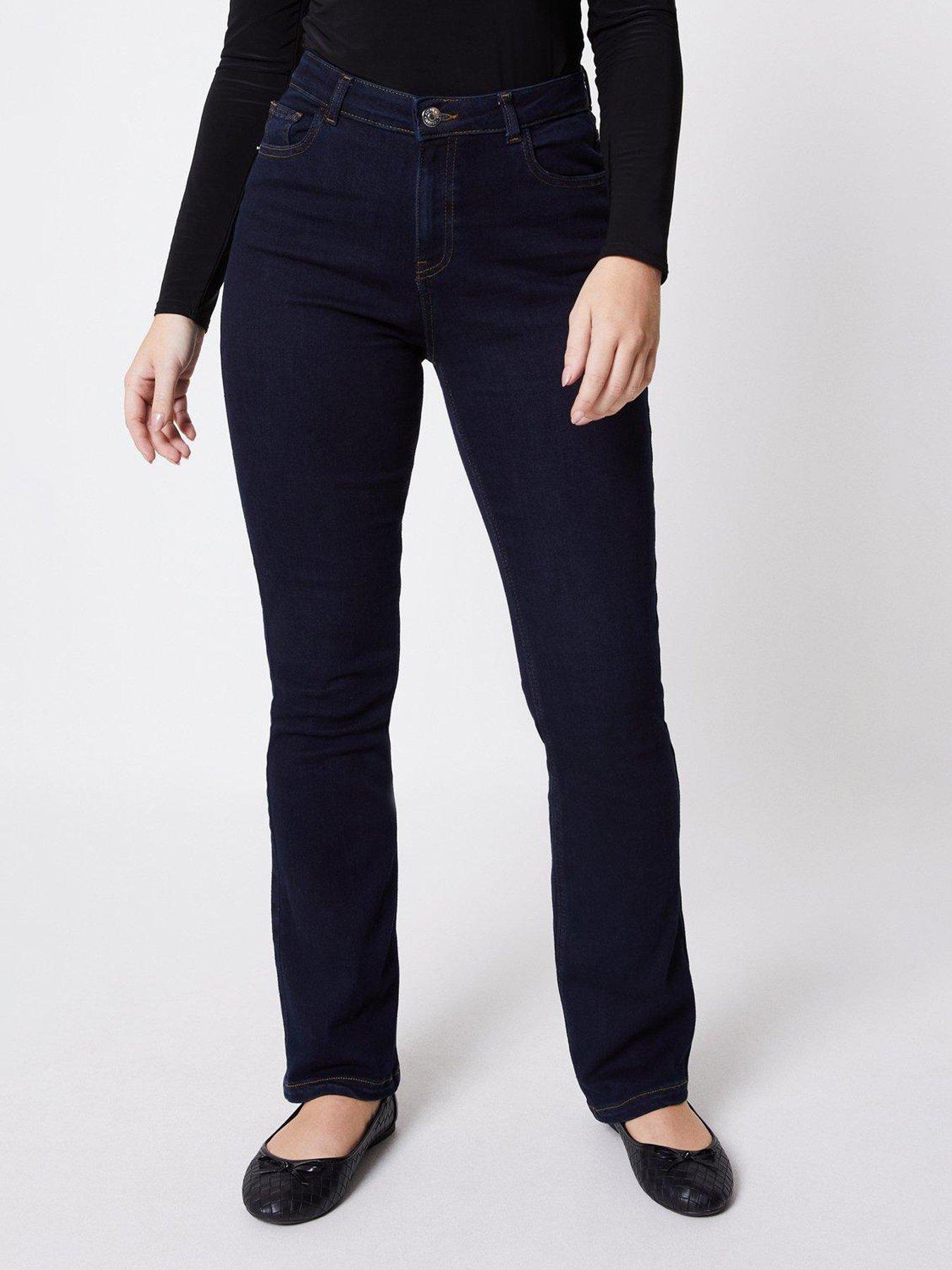 Dorothy Perkins Comfort Stretch Bootcut Jeans Blue Very.co.uk