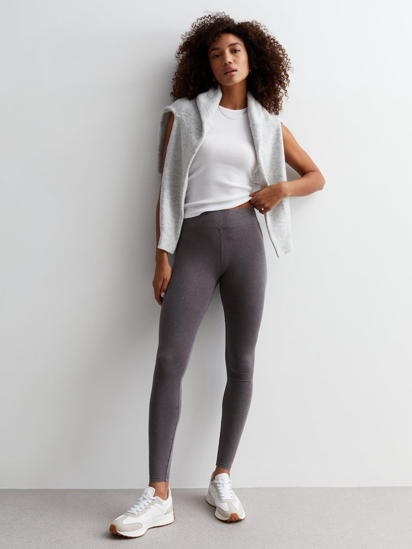 Grey, Leggings, Trousers & leggings, Women