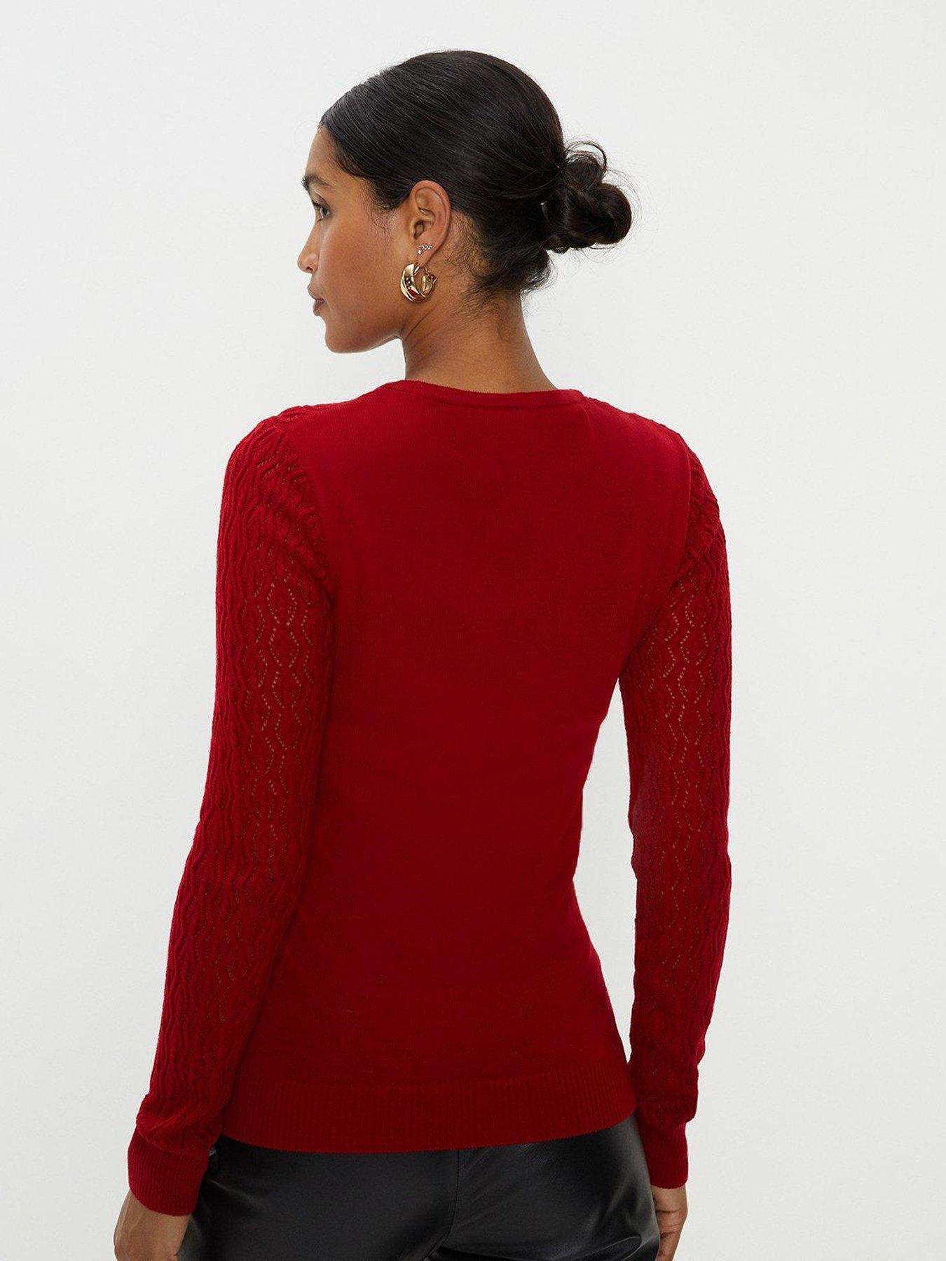 Dorothy perkins red outlet jumper