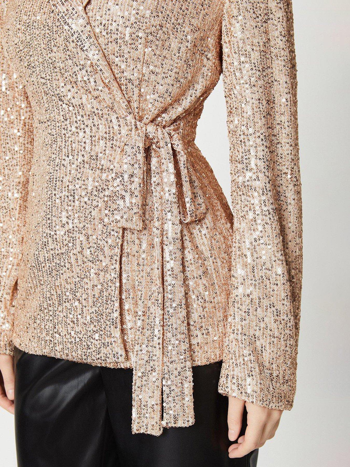 Dorothy perkins sequin jacket online