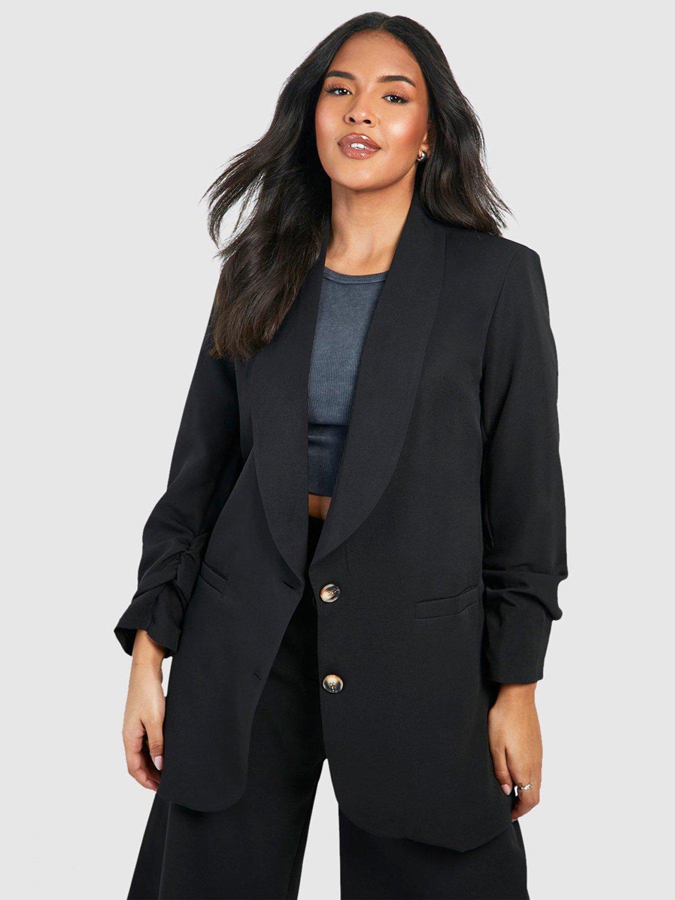 Black blazer hotsell plus size uk