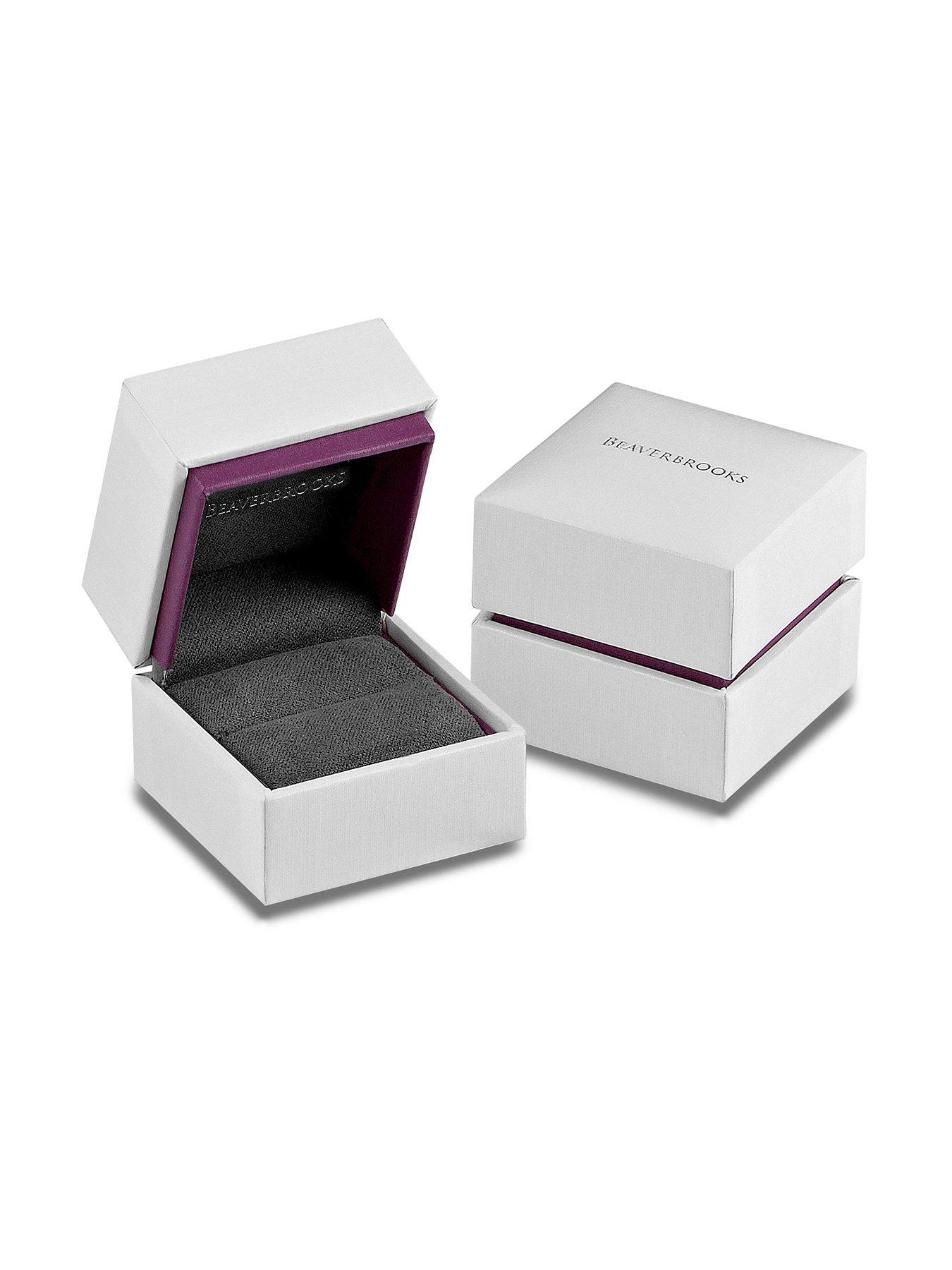 Image 3 of 3 of Beaverbrooks Platinum Brushed Men's Wedding Ring