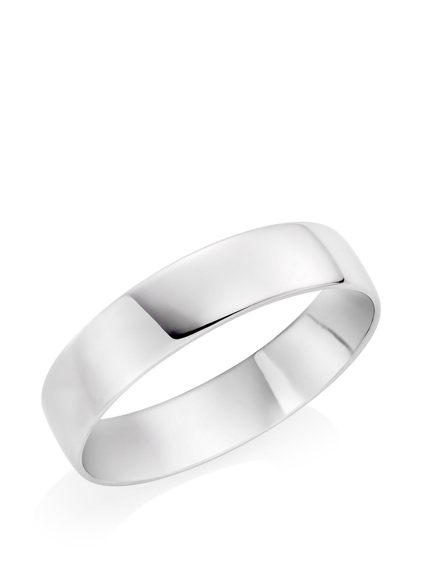 Image 1 of 4 of Beaverbrooks Platinum Men's Wedding Ring