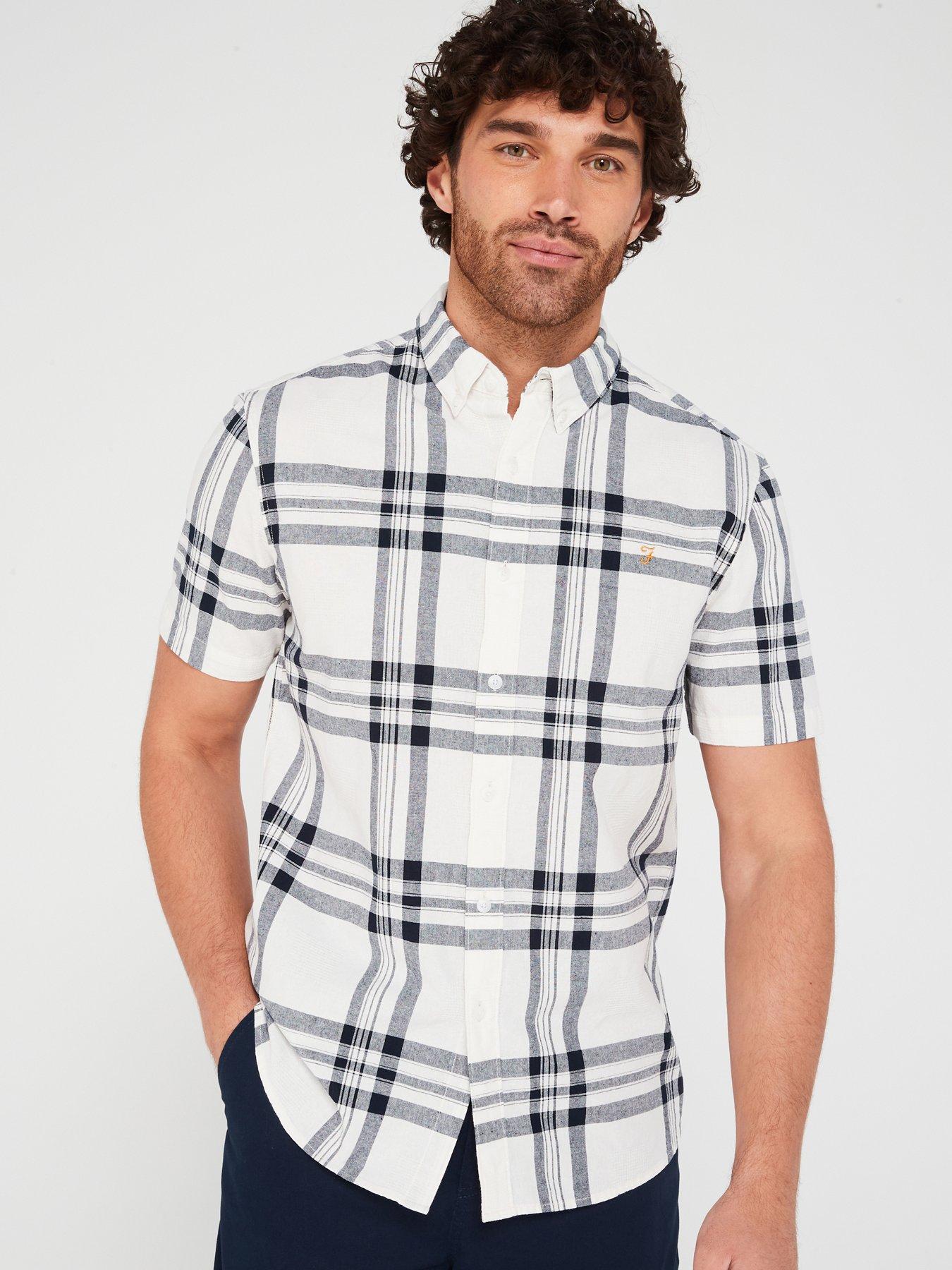 Calvin Klein Slim Fit Stretch Poplin Shirt - White