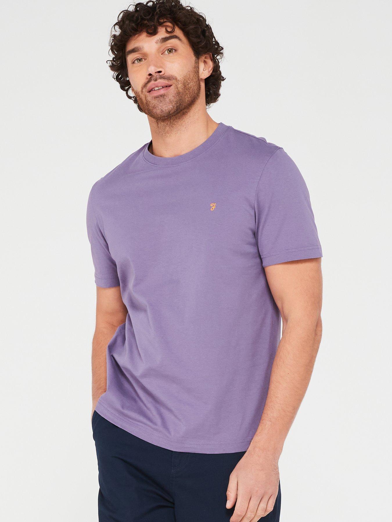 farah-danny-regular-fit-t-shirt-purple