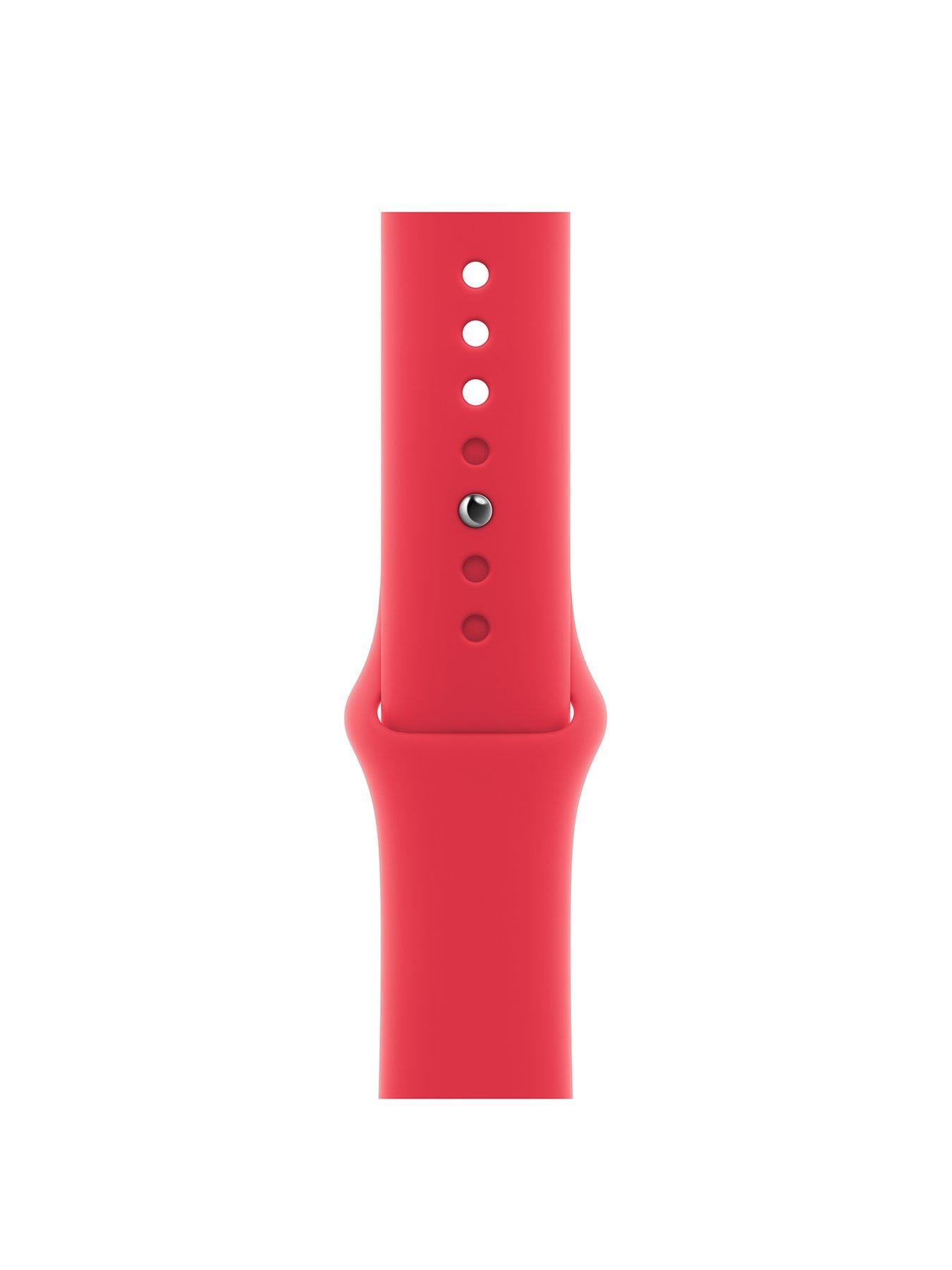 Image 2 of 3 of Apple Watch&nbsp;41mm (PRODUCT)RED Sport Band - M/L
