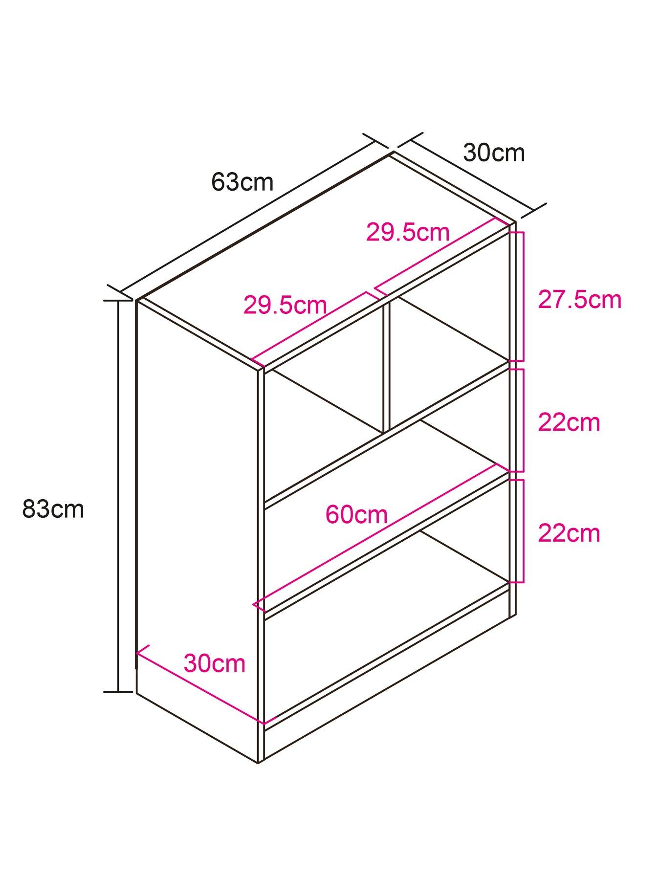 Lloyd Pascal Cubes 2 + 2 Storage Unit with Diamond Printed Drawers 