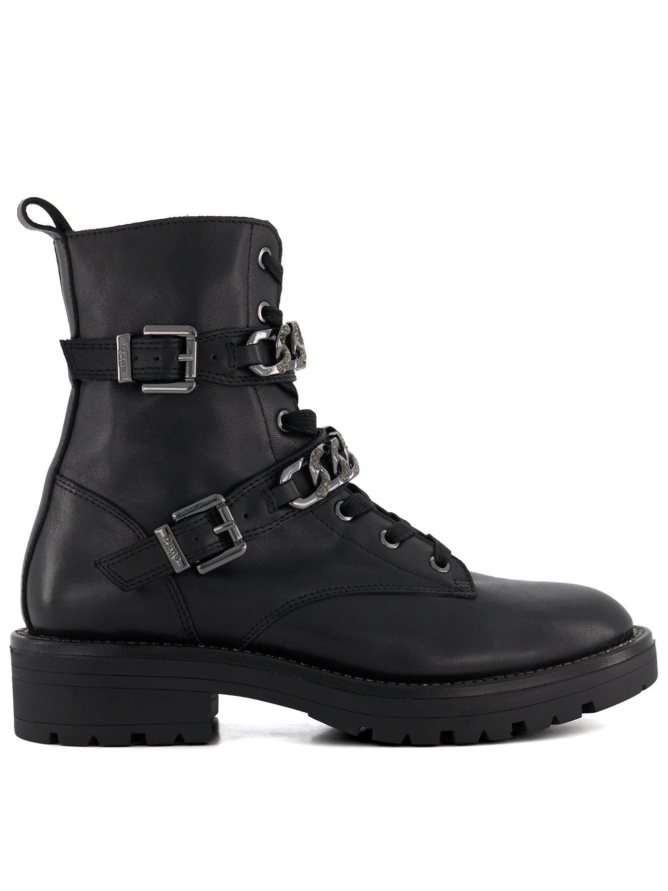 mens navy leather boots