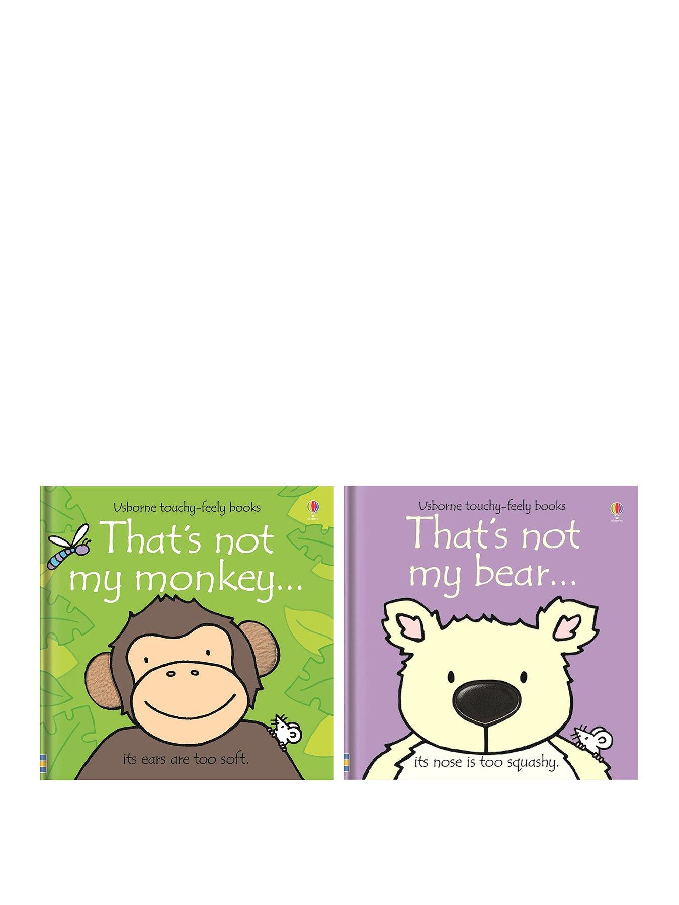 That's Not My Monkey and Bear - 2 Book Set