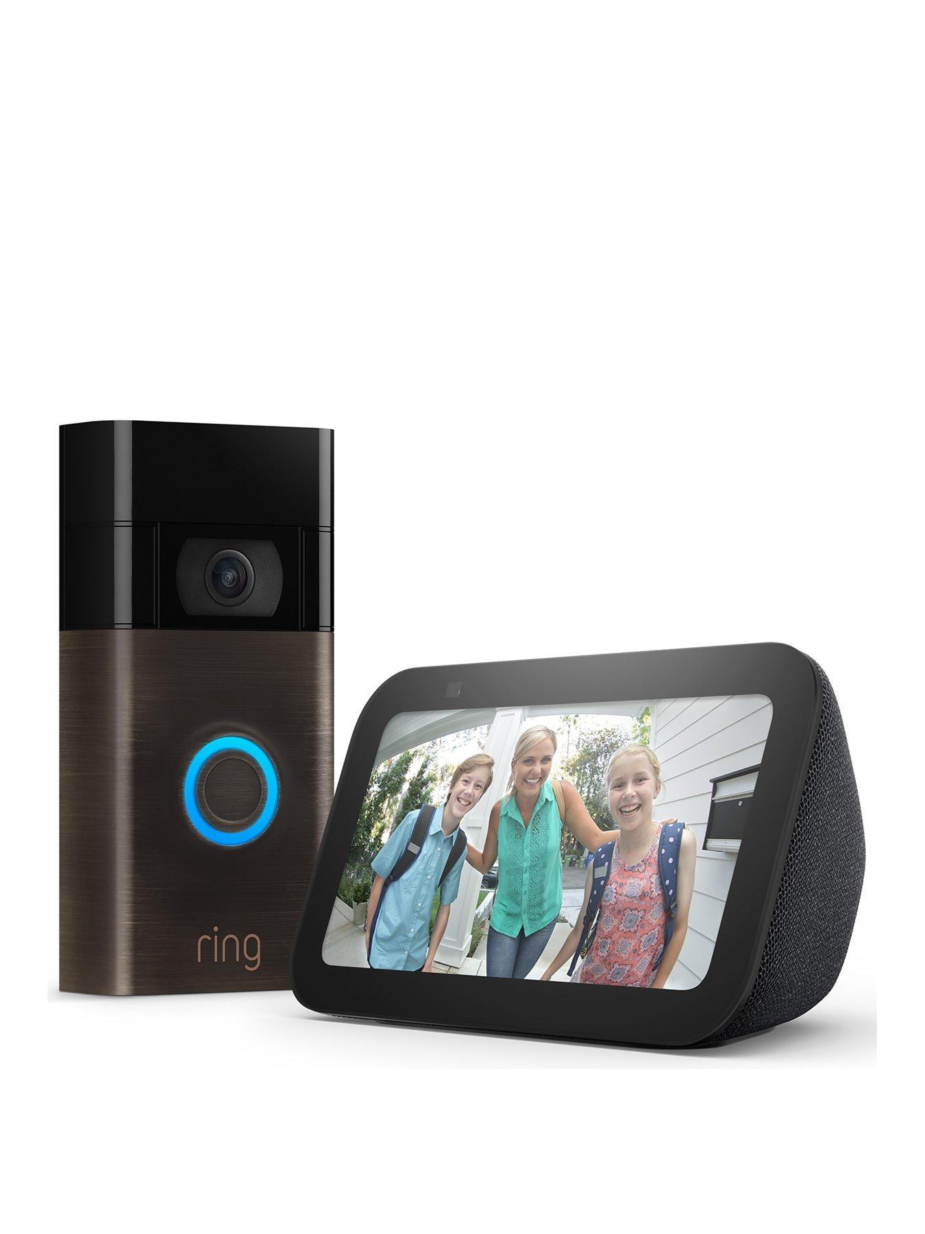  Ring Alarm 8-Piece Kit (2nd Gen) with Ring Video Doorbell and  Echo Show 8 (2nd Gen, Charcoal) : Tools & Home Improvement